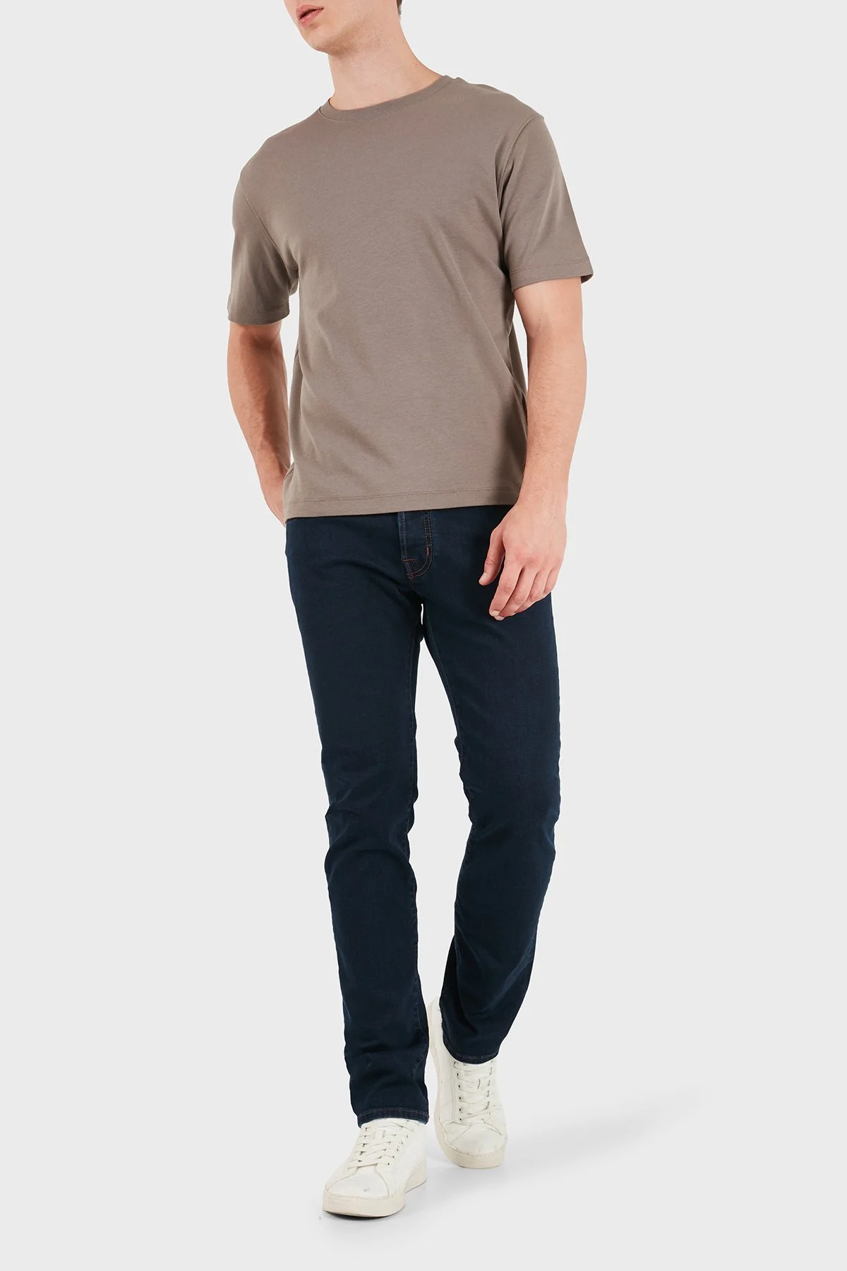 Jacob Cohen Pamuklu Slim Fit Normal Bel Dar Paça Jeans Erkek Kot Pantolon JUM QE004 S3624 030 R2 100D Lacivert - 6