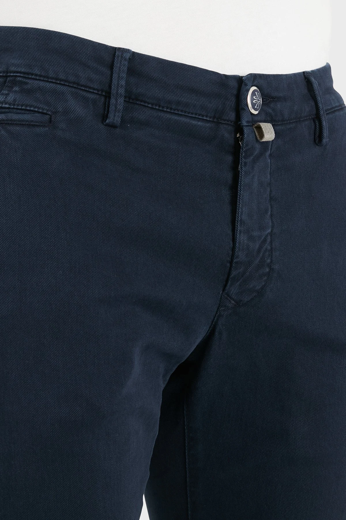 Jacob Cohen Slim Fit Normal Bel Dar Paça Chino Erkek Pantolon JUM P0001 S4216 001 TN Y99 Lacivert - 5