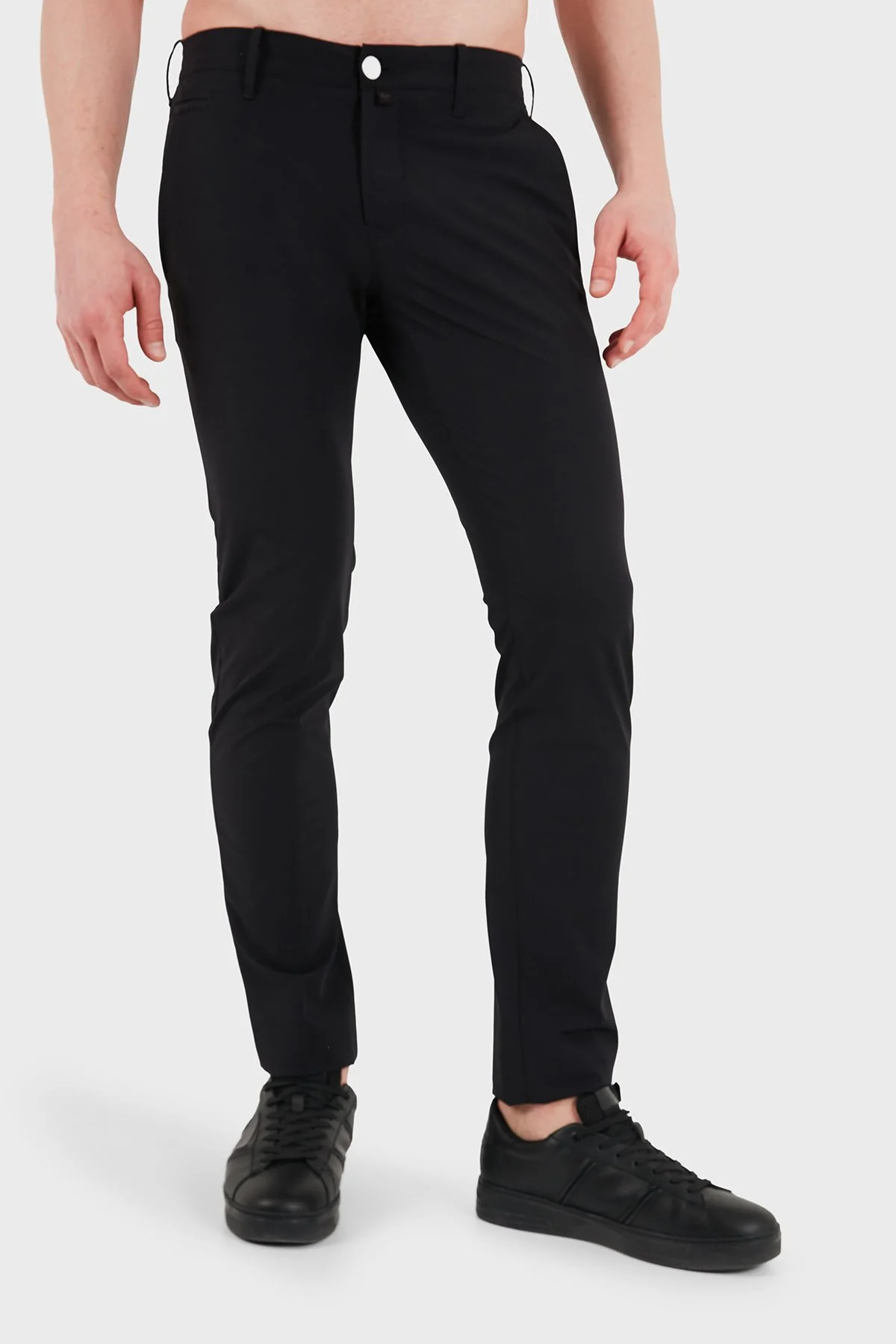 Jacob Cohen Slim Fit Normal Bel Dar Paça Erkek Pantolon JUMP T001 008 S4024 RW C74 SİYAH - 5