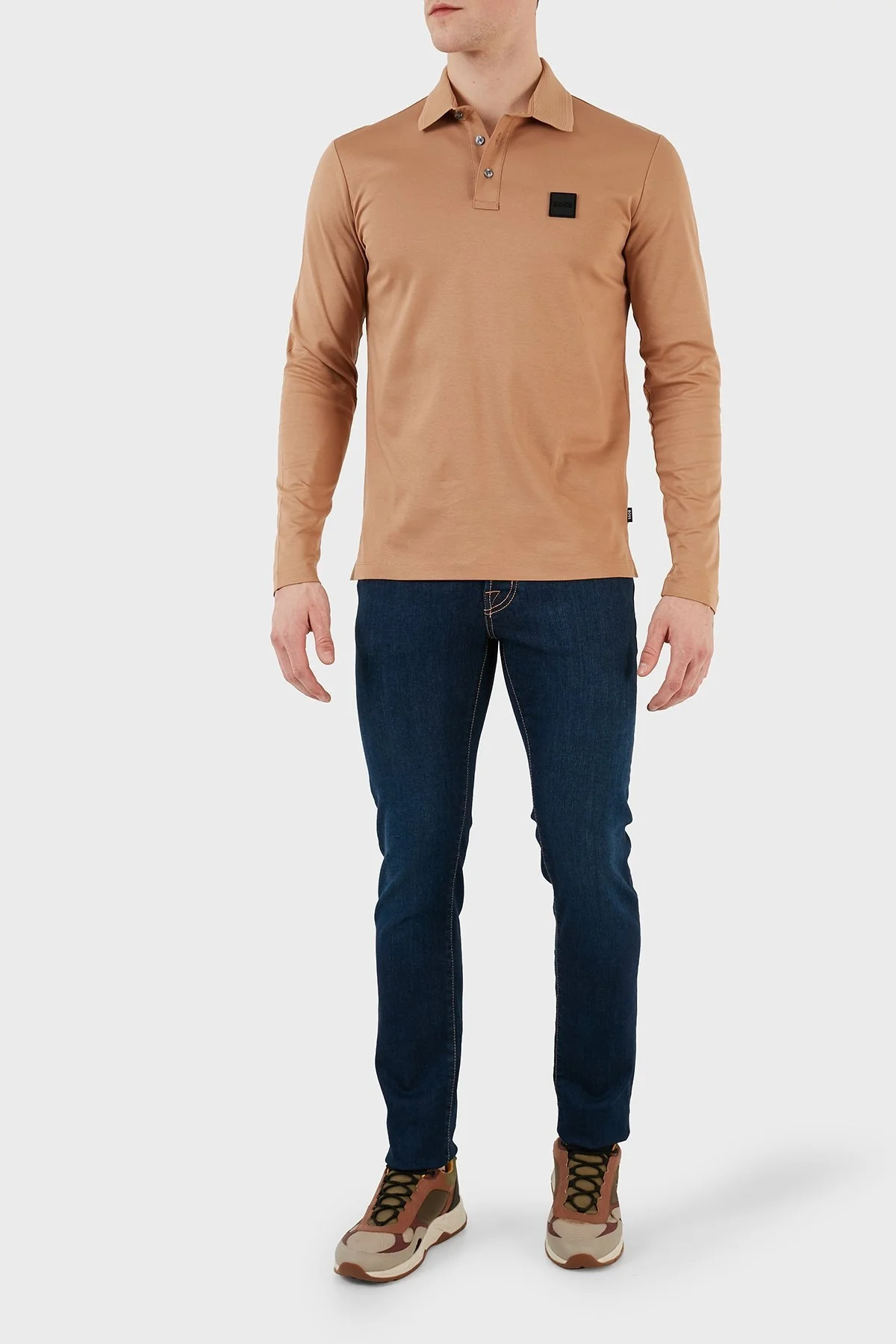 Jacob Cohen Streç Normal Bel Slim Fir Dar Paça Pantolon Erkek Kot Pantolon UQE06 40 S3623 557D LACİVERT - 1