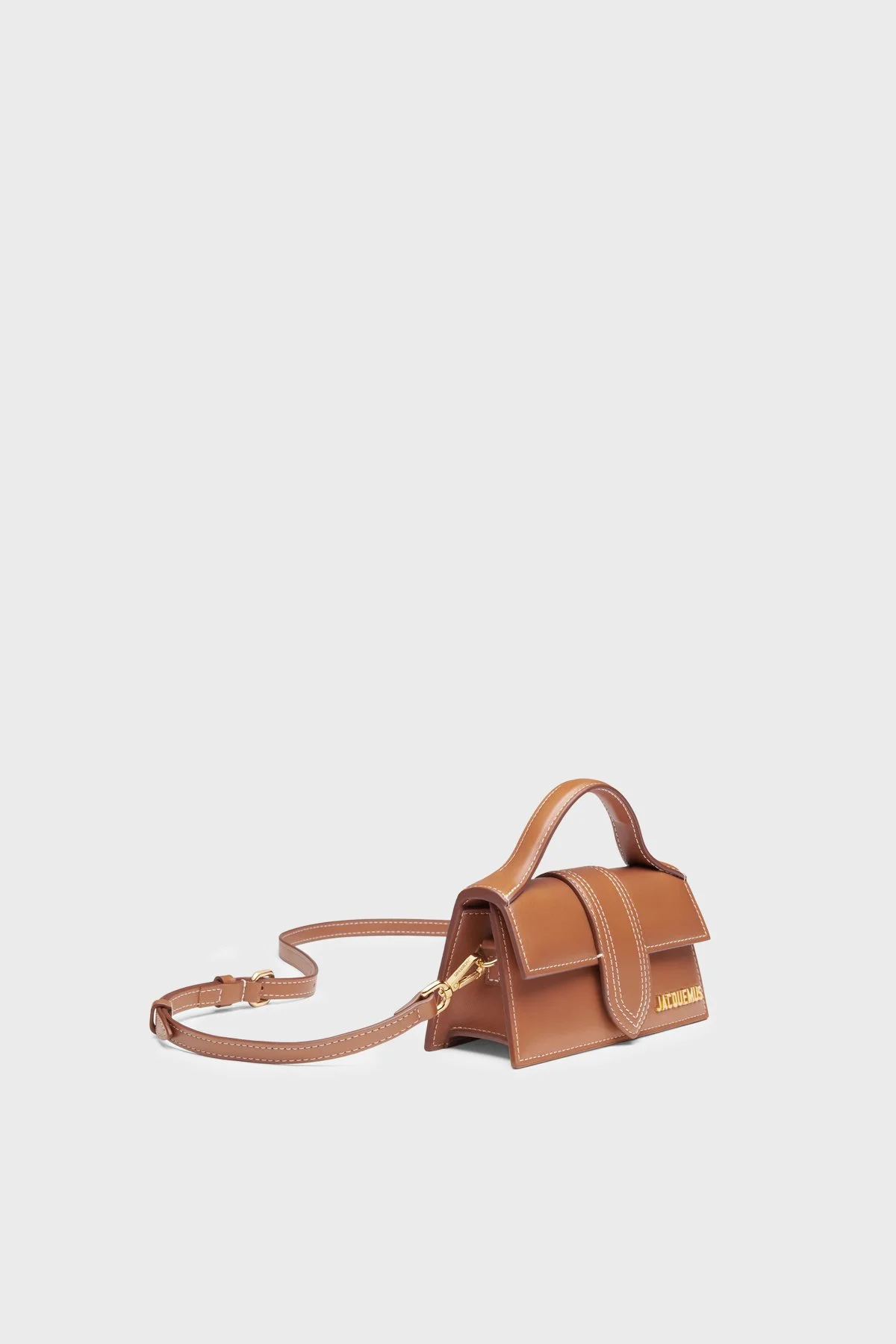 Jacquemus Le Bambıno Deri Çıkarılabilir Askılı Kadın Çanta 22HBAW00006AC01C04 Taba - 4