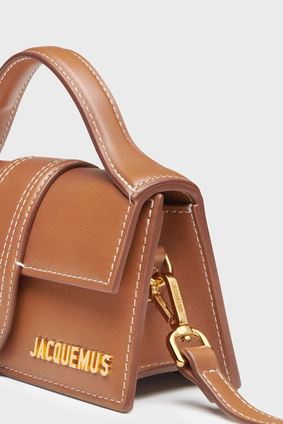 Jacquemus Le Bambıno Deri Çıkarılabilir Askılı Kadın Çanta 22HBAW00006AC01C04 Taba - 5