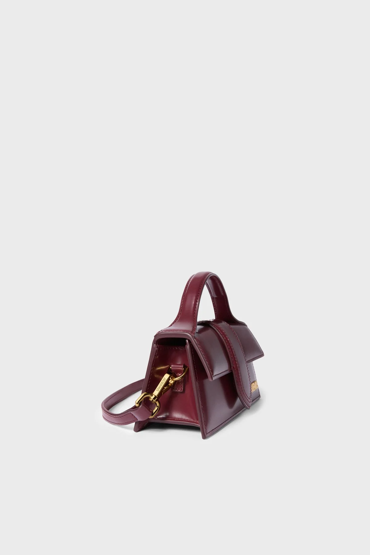 Jacquemus Le Bambıno Deri Çıkarılabilir Askılı Kadın Çanta 23HBAW00006AC18A01 Bordo - 4