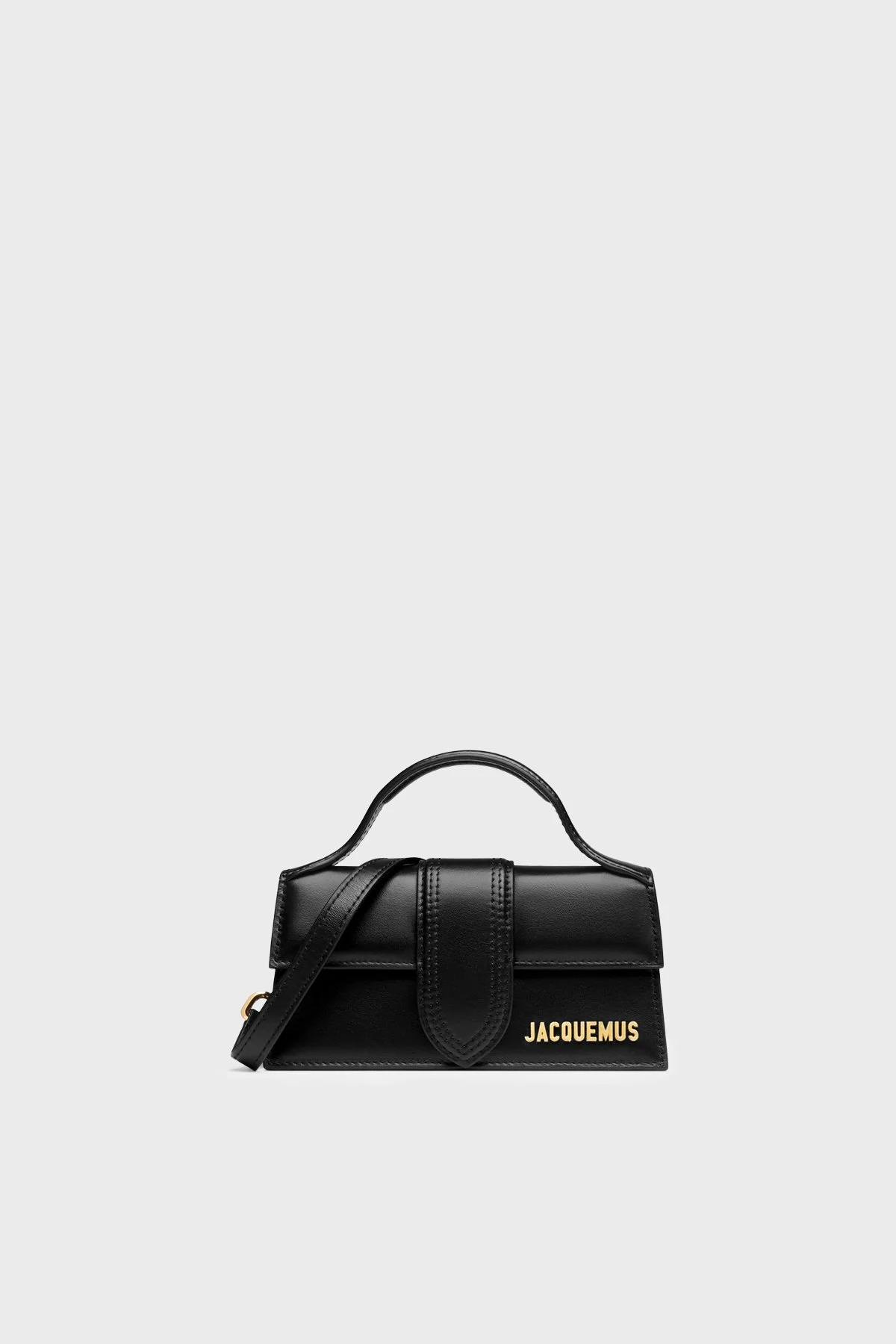 Jacquemus Le Bombıno Deri Çıkarılabilir Askılı Kadın Çanta 21HBAW00006BC01C01 Siyah - 1