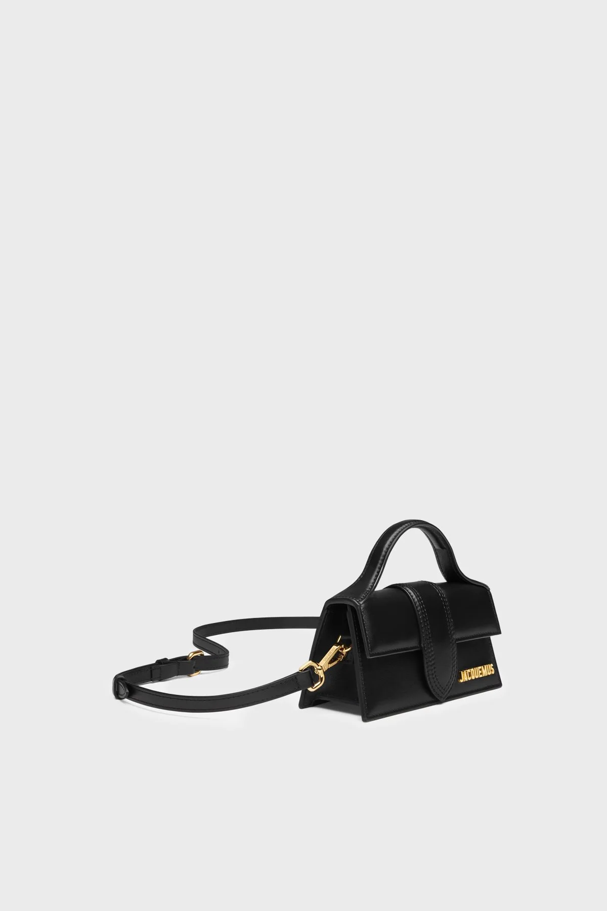 Jacquemus Le Bombıno Deri Çıkarılabilir Askılı Kadın Çanta 21HBAW00006BC01C01 Siyah - 3