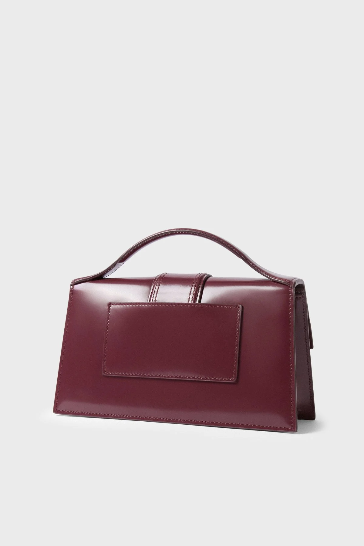 Jacquemus Le Grand Bambıno Deri Çıkarılabilir Askılı Kadın Çanta 23HBAW00007AC18A01 Bordo - 4