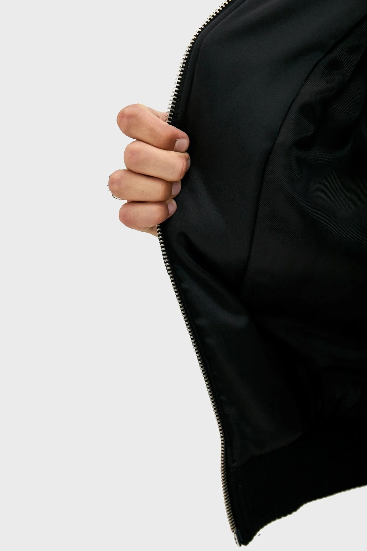 Just Cavalli Fermuarlı Regular Fit Kolej Yaka Bomber Erkek Mont S01AM0351 N39198 900 SİYAH - 6