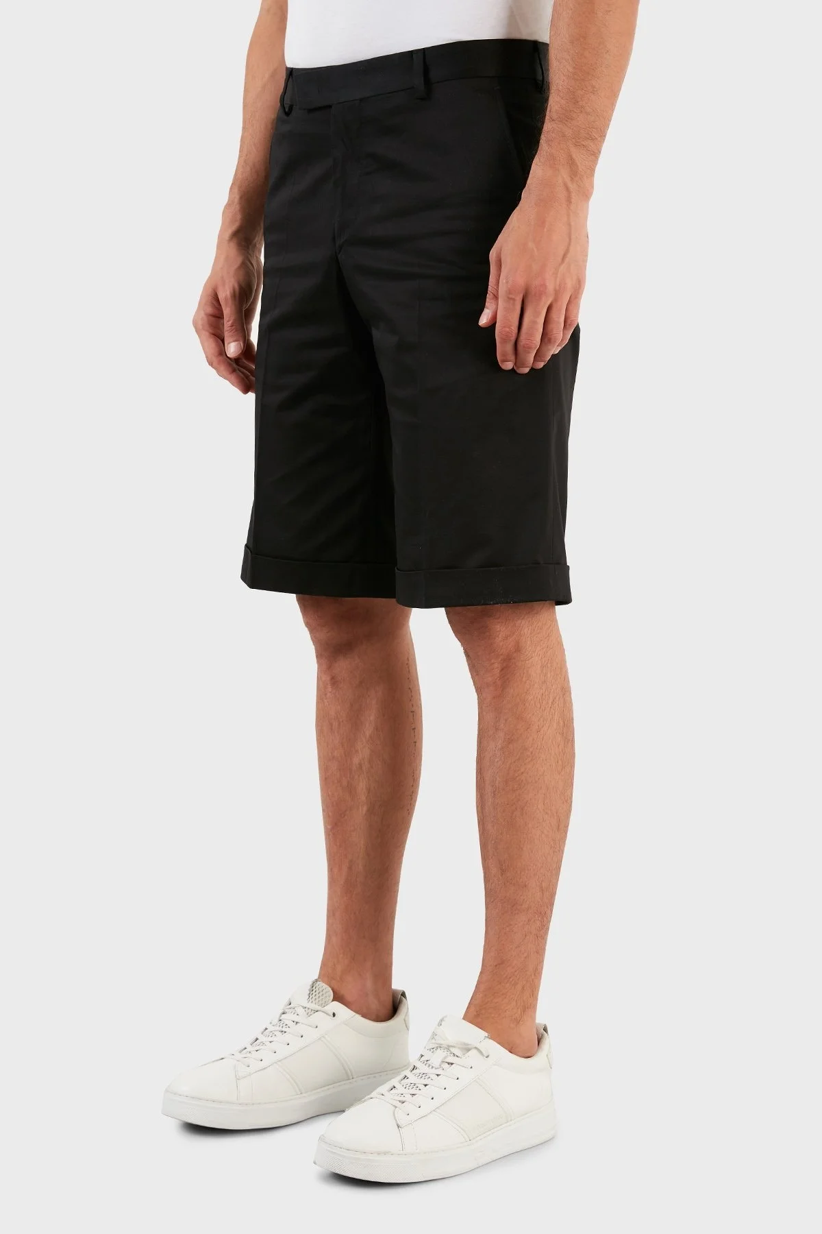 Karl Lagerfeld Pamuklu Regular Fit Erkek Bermuda 255049 10 521092 990 SİYAH - 3