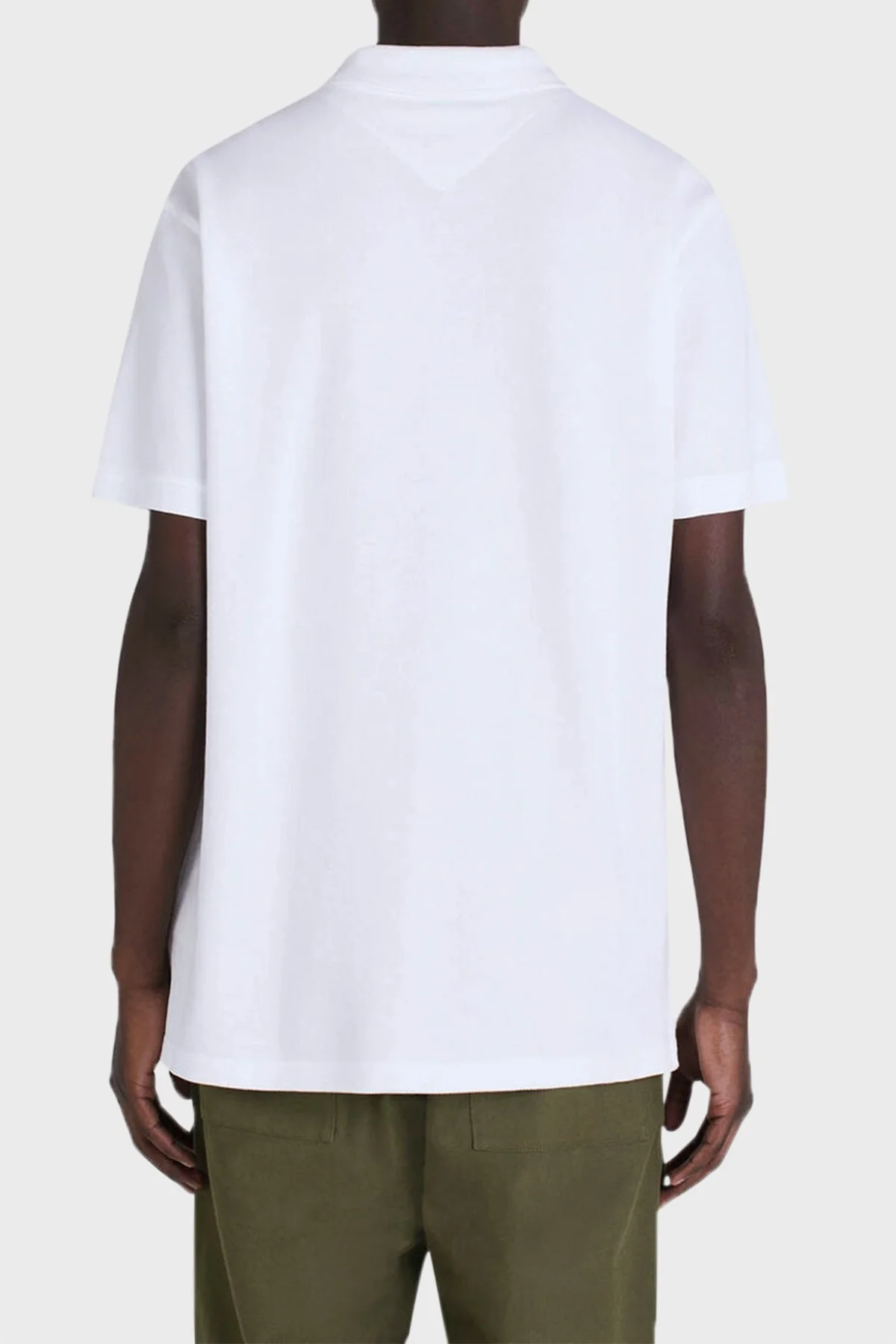 Kenzo Organik Pamuklu Regular Fit Düğmeli Erkek Polo T Shirt FC65PO0024PU01 BEYAZ - 2