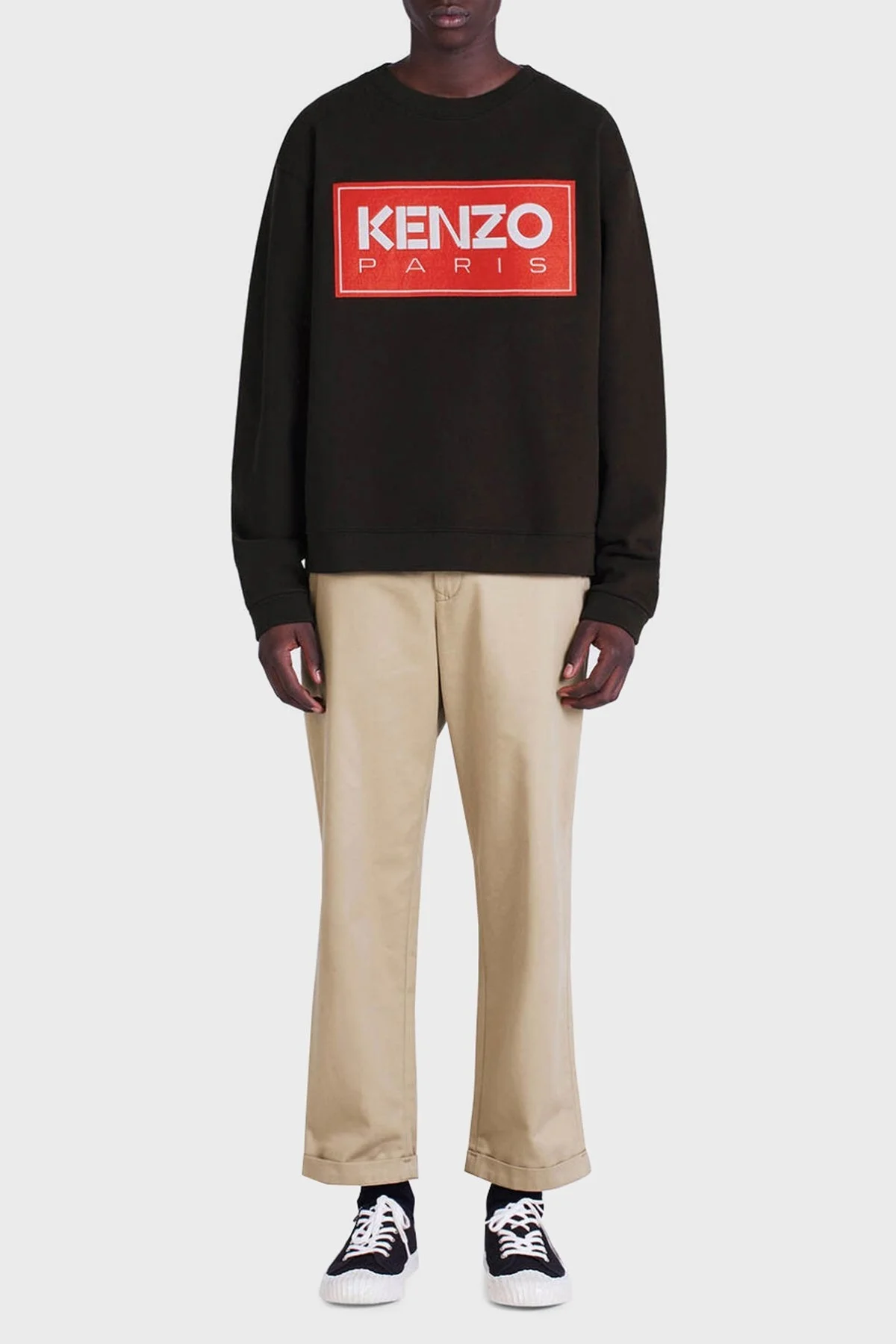 Kenzo Pamuklu Regular Fit Bisiklet Yaka Erkek Sweat FC65SW4164ME99J SİYAH - 2