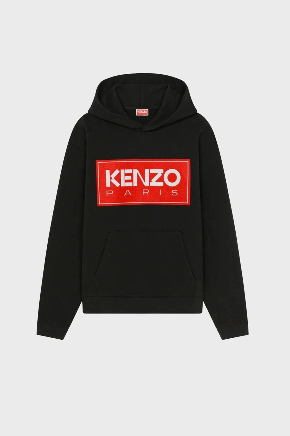 Kenzo Pamuklu Regular Fit Kanguru Cepli Kapüşonlu Erkek Sweat FC6 5SW417 4ME 99J SİYAH - 4