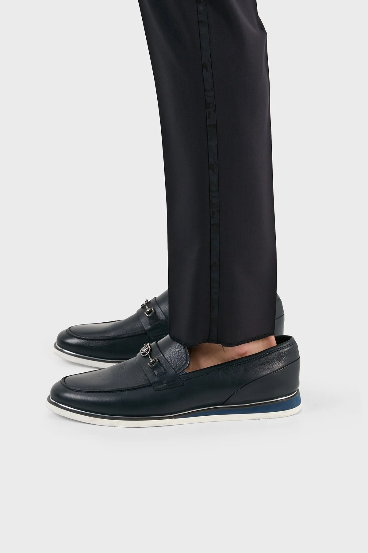 Lab Yünlü Jakarlı Klasik Erkek Takım ZOXKP29080298161TC01 SİYAH - 14