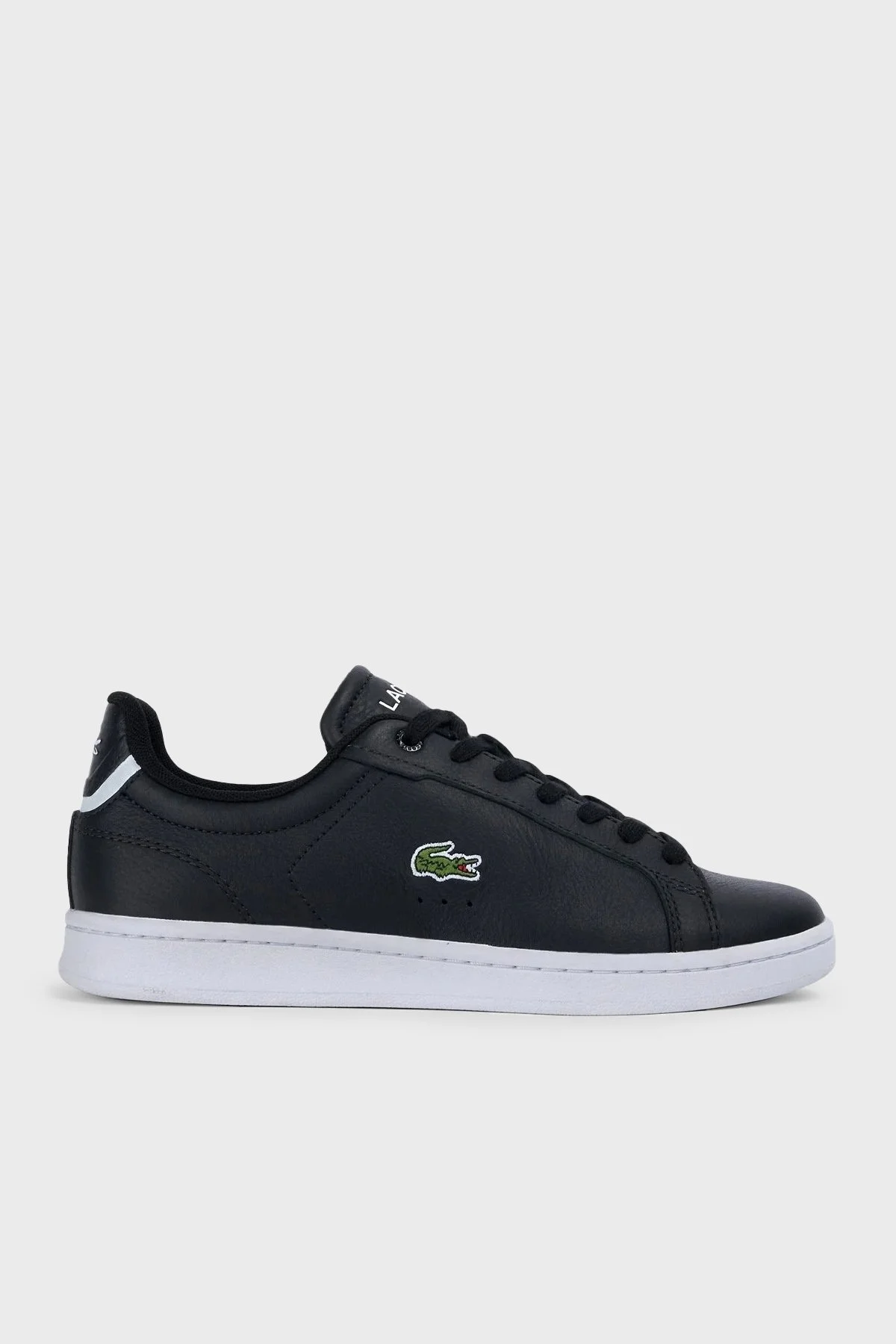 Lacoste Carnaby Deri Logolu Günlük Sneaker Bayan Ayakkabı 744SFA0005T 312 SİYAH-BEYAZ - 1