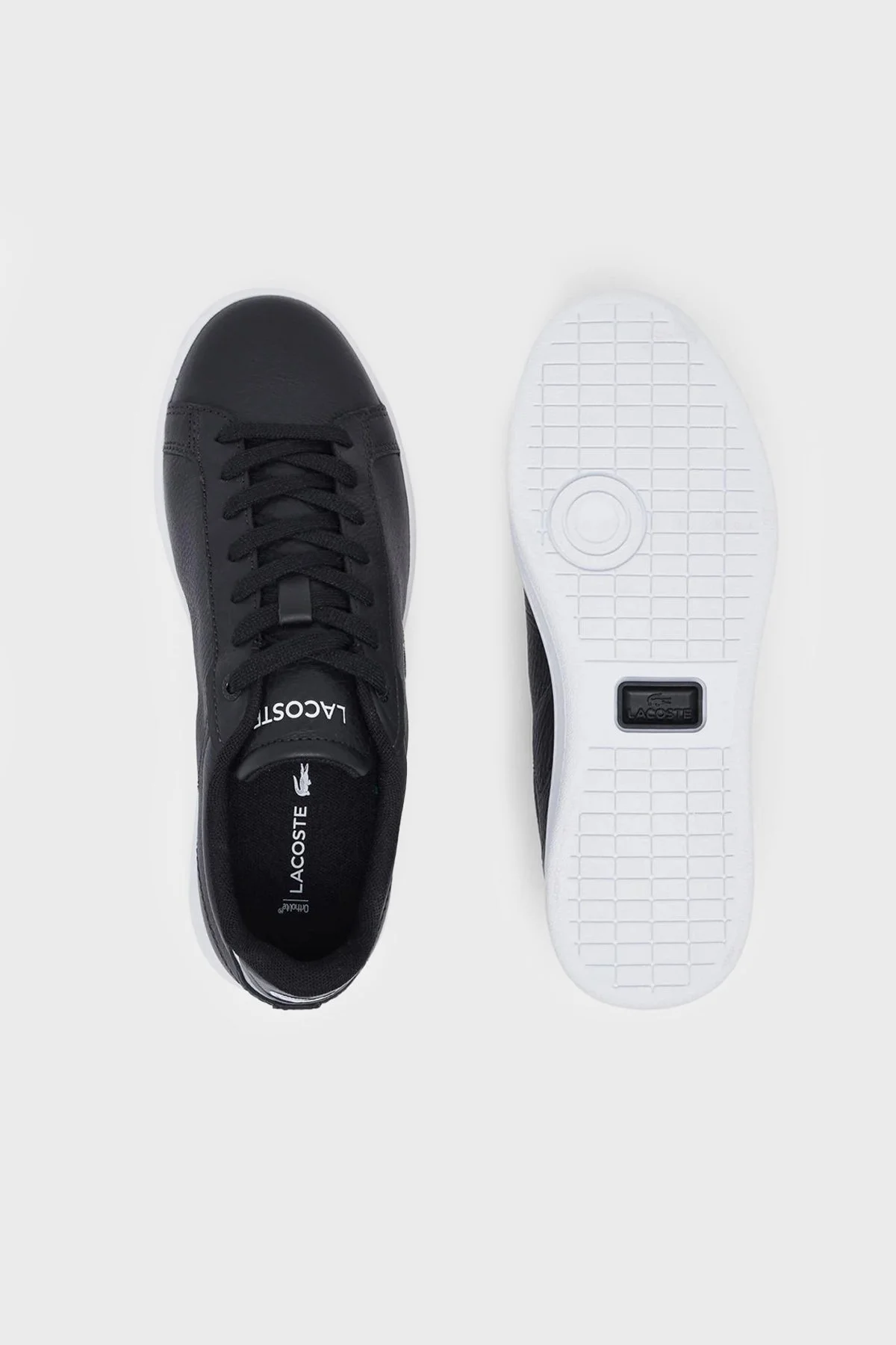 Lacoste Carnaby Deri Logolu Günlük Sneaker Bayan Ayakkabı 744SFA0005T 312 SİYAH-BEYAZ - 4