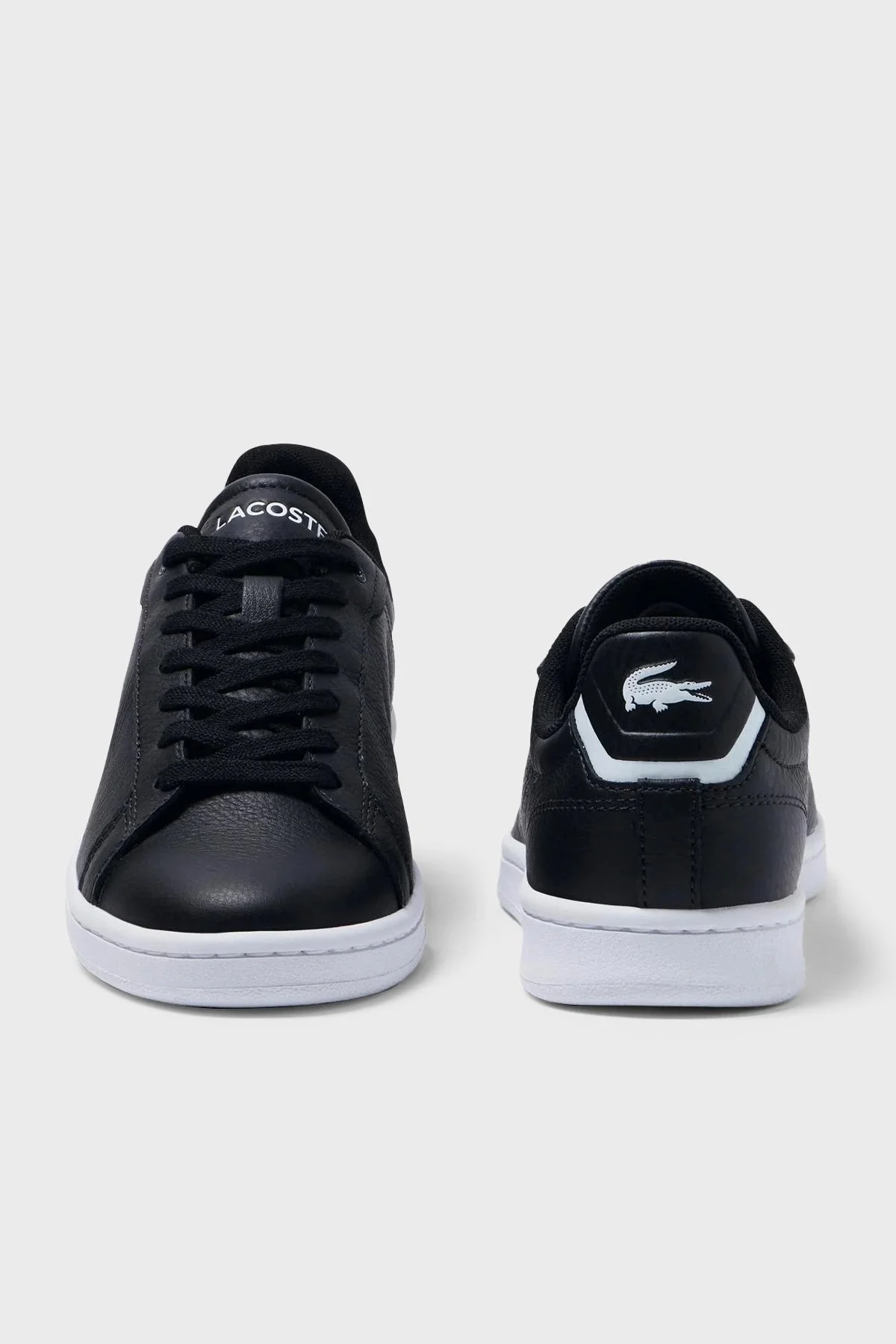 Lacoste Carnaby Deri Logolu Günlük Sneaker Bayan Ayakkabı 744SFA0005T 312 SİYAH-BEYAZ - 5