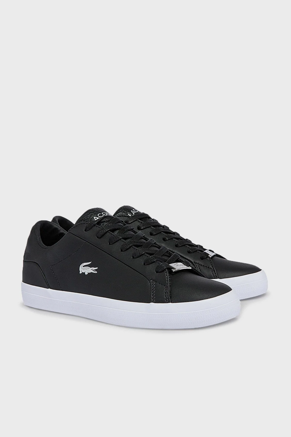 Lacoste Deri Sneaker Bayan Ayakkabı 743CFA0010 22F SİYAH - 2