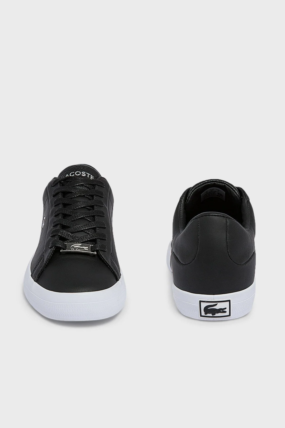 Lacoste Deri Sneaker Bayan Ayakkabı 743CFA0010 22F SİYAH - 4