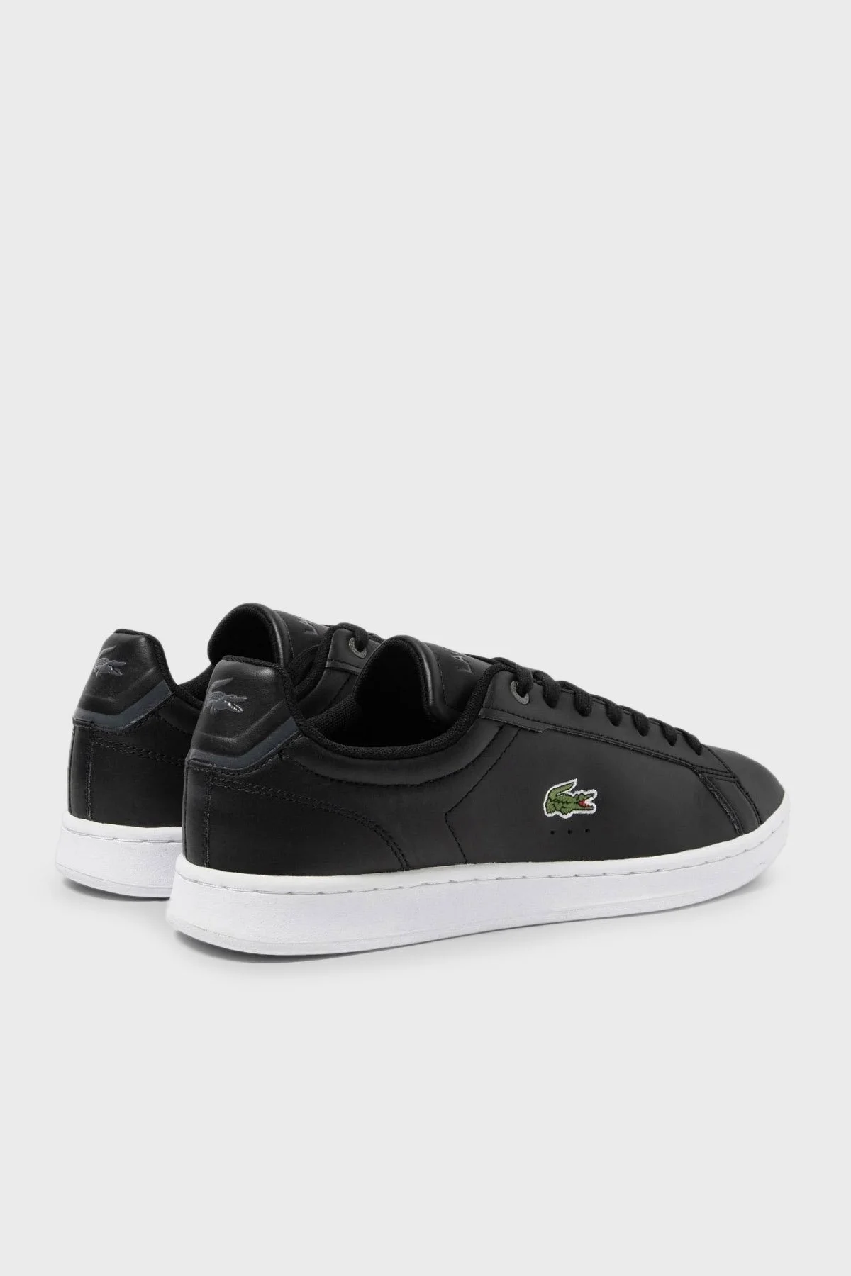 Lacoste Deri Sneaker Erkek Ayakkabı 745SMA0110 312 SİYAH - 3