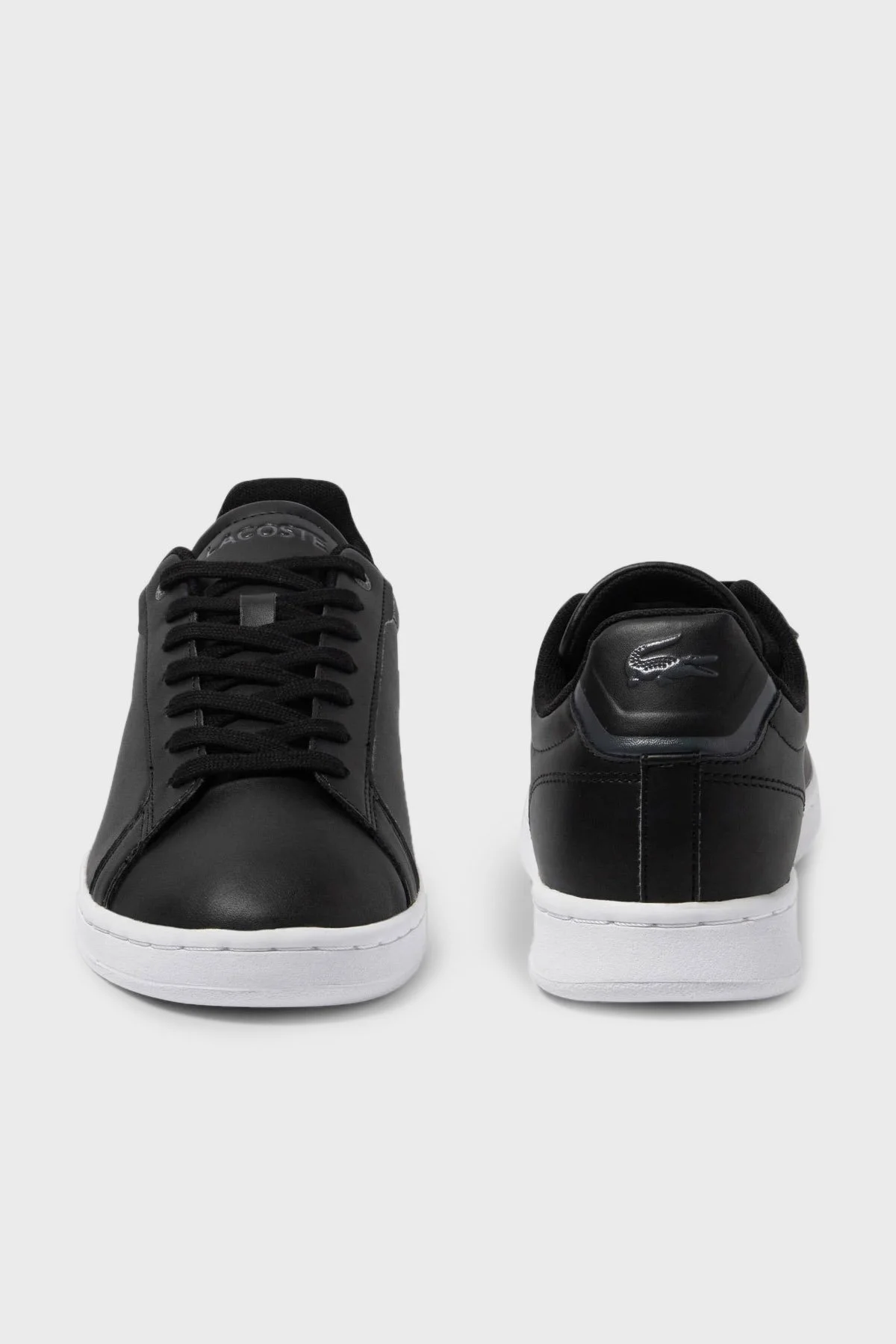 Lacoste Deri Sneaker Erkek Ayakkabı 745SMA0110 312 SİYAH - 5
