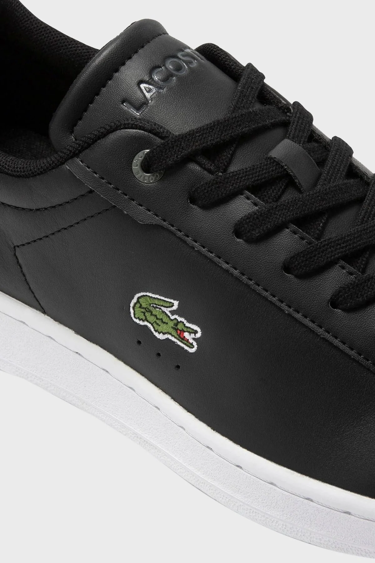 Lacoste Deri Sneaker Erkek Ayakkabı 745SMA0110 312 SİYAH - 6