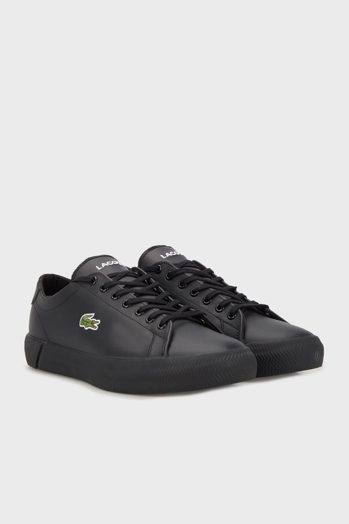 Lacoste Gripshot Deri Sneaker Erkek Ayakkabı 740CMA0050 02H SİYAH - 3