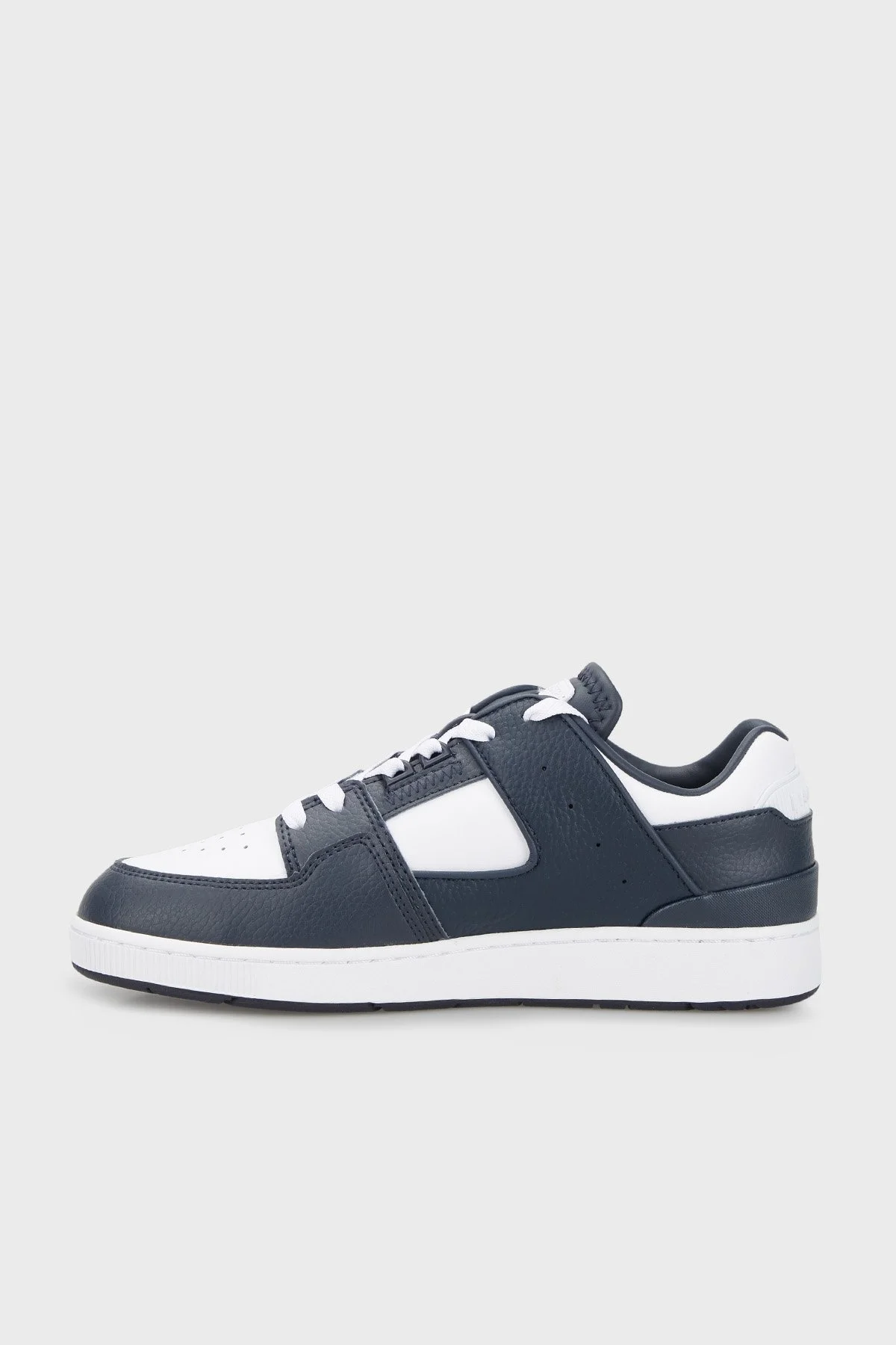 Lacoste Logolu Court Sneaker Erkek Ayakkabı 745SMA0025 042 BEYAZ-LACİVERT - 2