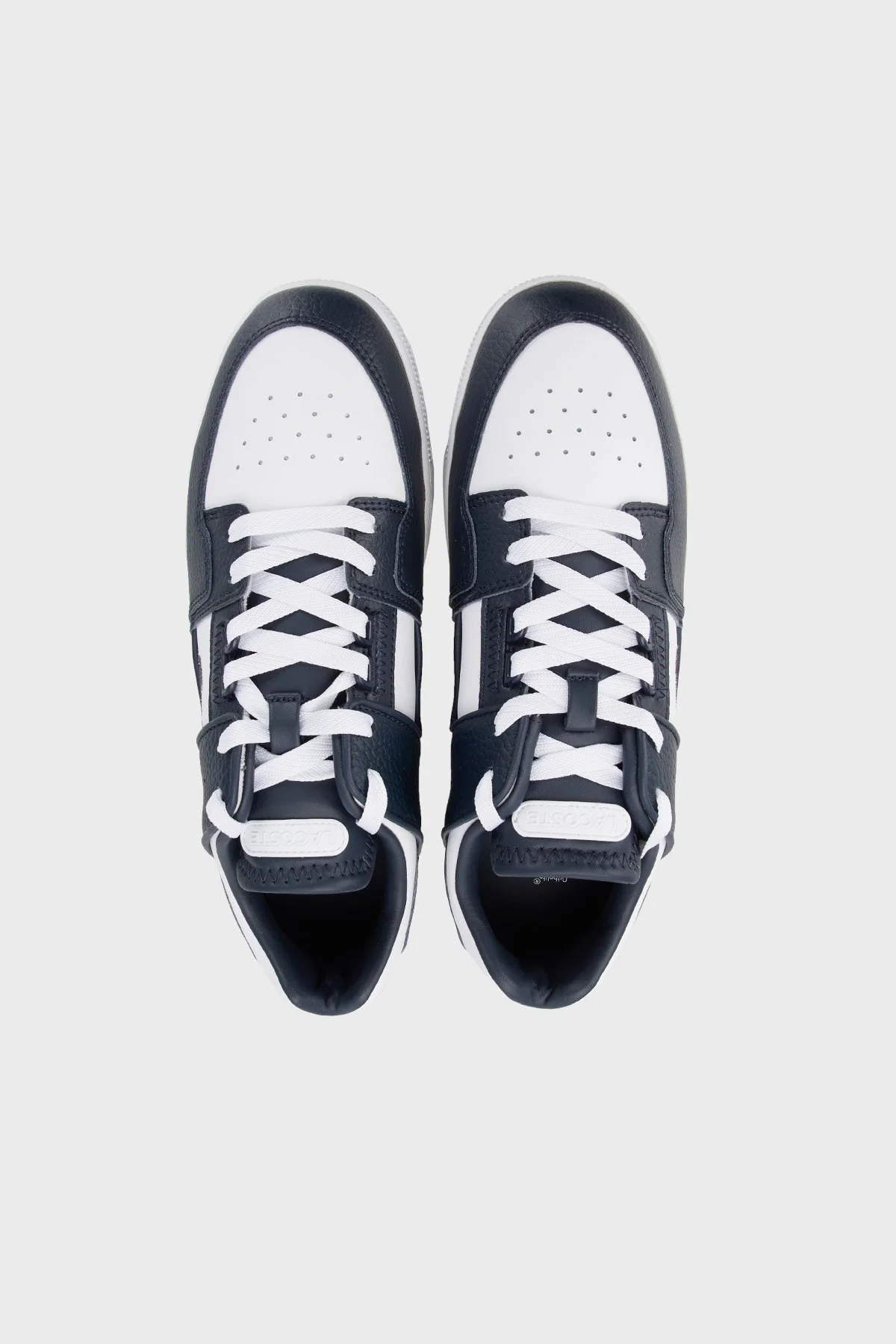 Lacoste Logolu Court Sneaker Erkek Ayakkabı 745SMA0025 042 BEYAZ-LACİVERT - 5