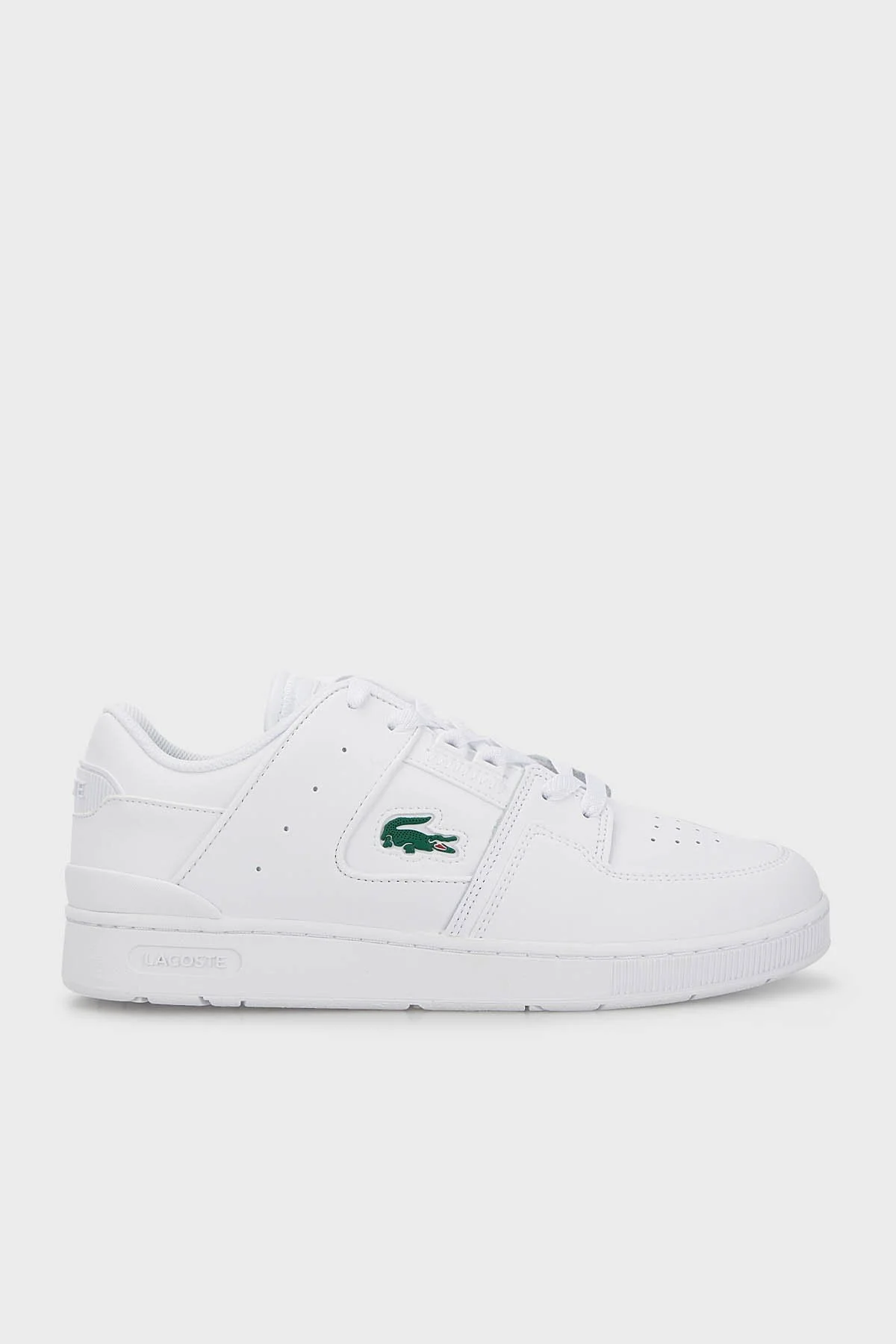 Lacoste Logolu Deri Court Sneaker Erkek Ayakkabı 741SMA0027 21G BEYAZ - 1