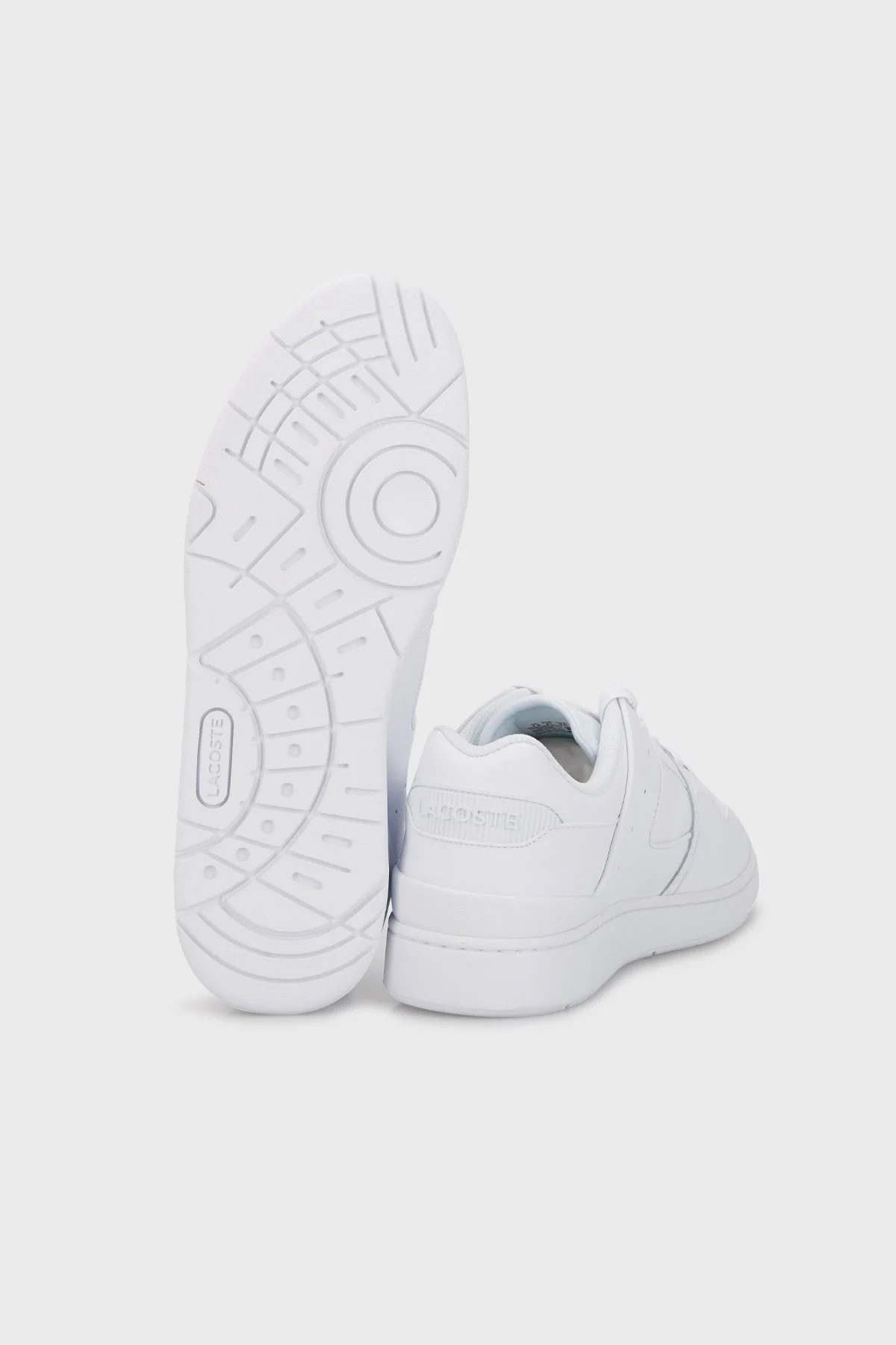 Lacoste Logolu Deri Court Sneaker Erkek Ayakkabı 741SMA0027 21G BEYAZ - 4