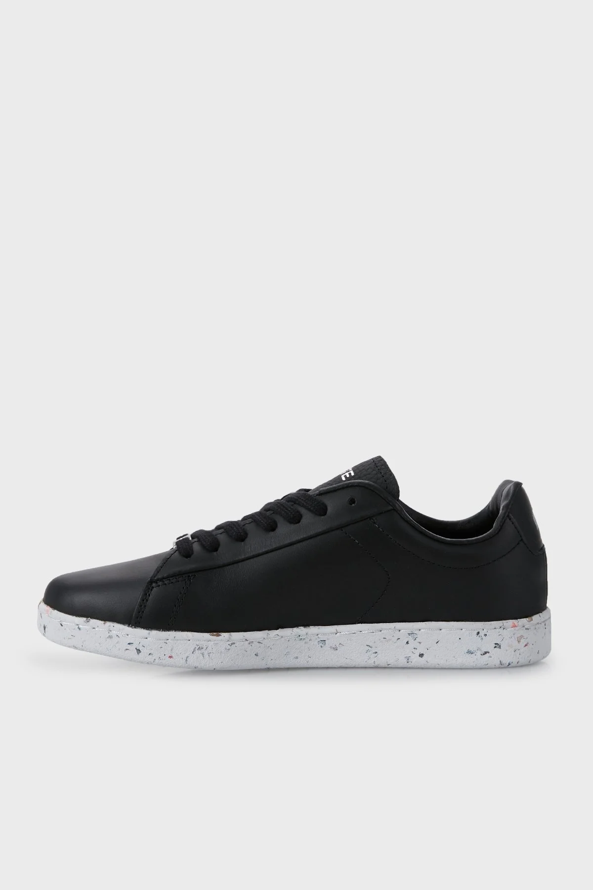 Lacoste Logolu Deri Sneaker Bayan Ayakkabı 743SFA0016T 22F SİYAH - 2