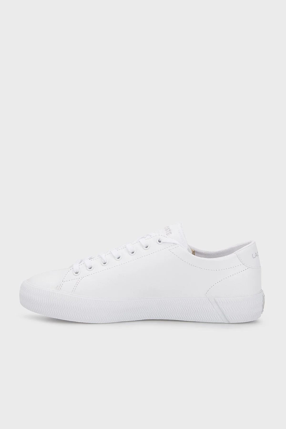 Lacoste Logolu Deri Sneaker Erkek Ayakkabı 741CMA0014 21G BEYAZ - 2