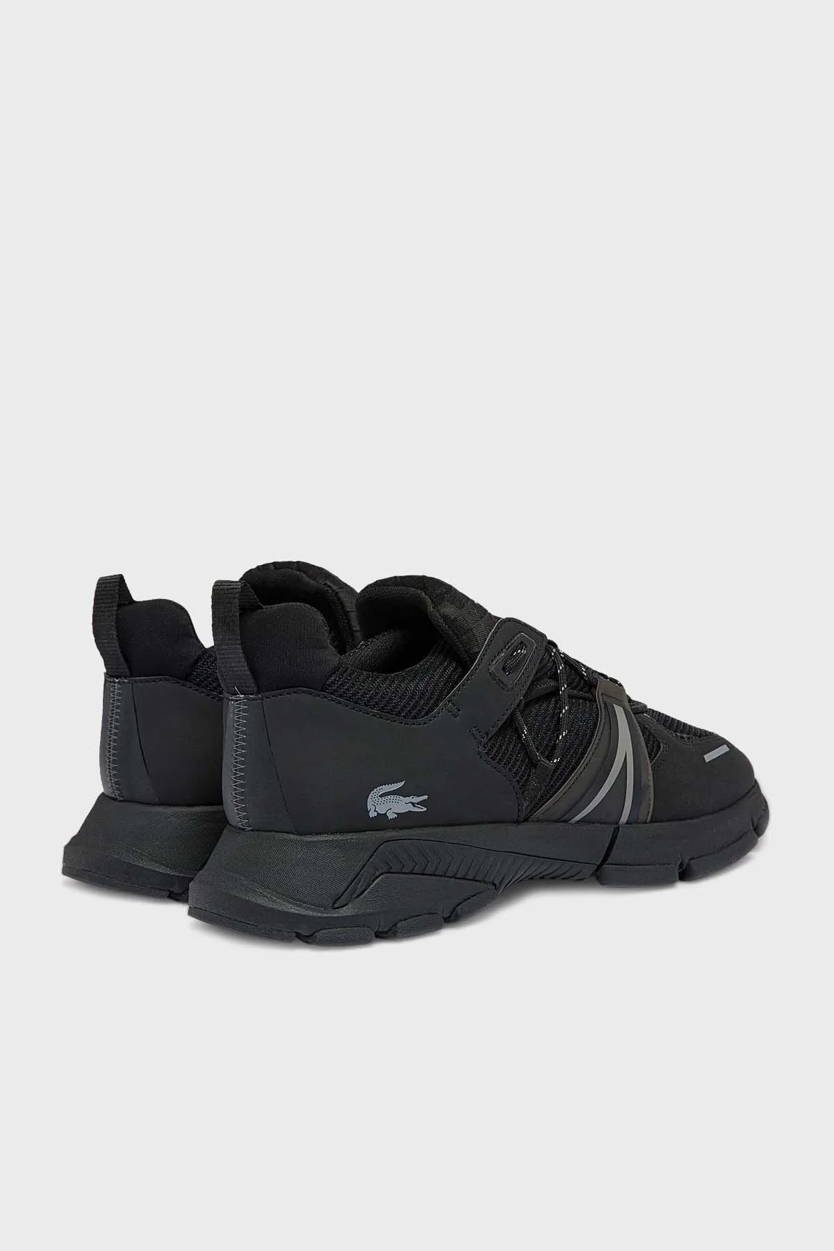 Lacoste Logolu Sneaker Erkek Ayakkabı 743SMA0064 02H SİYAH - 3