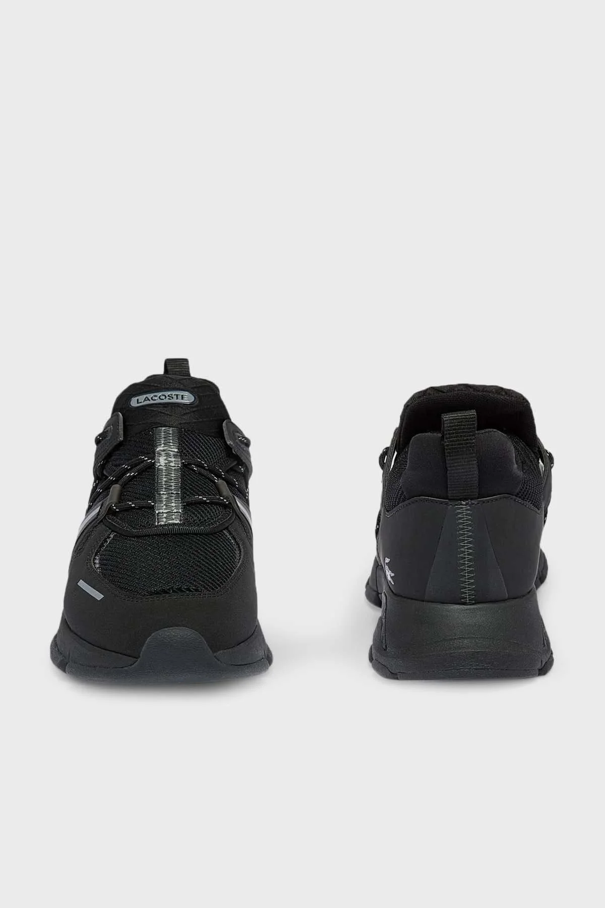 Lacoste Logolu Sneaker Erkek Ayakkabı 743SMA0064 02H SİYAH - 5