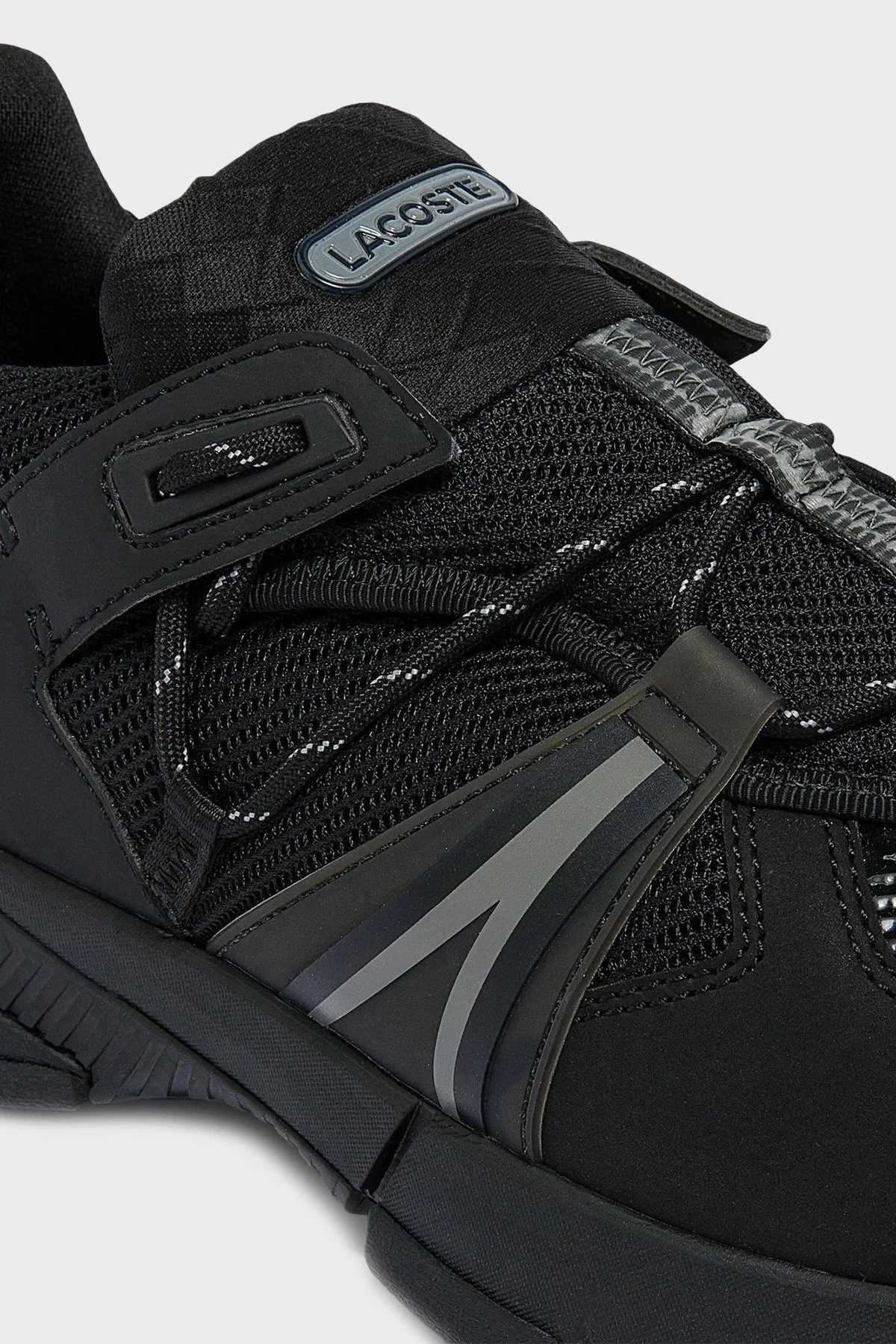 Lacoste Logolu Sneaker Erkek Ayakkabı 743SMA0064 02H SİYAH - 6