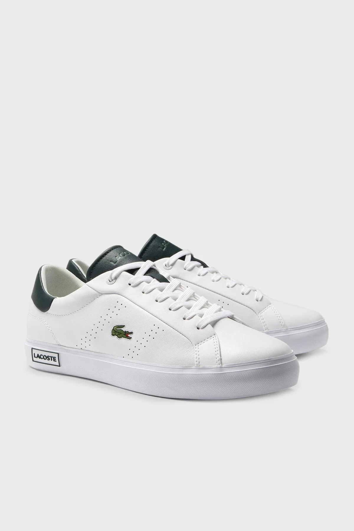 Lacoste Powercourt Sneaker Erkek Ayakkabı 745SMA0041 1R5 BEYAZ - 3