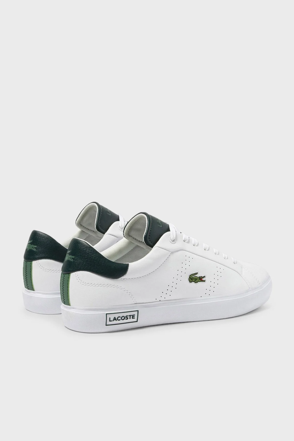 Lacoste Powercourt Sneaker Erkek Ayakkabı 745SMA0041 1R5 BEYAZ - 4