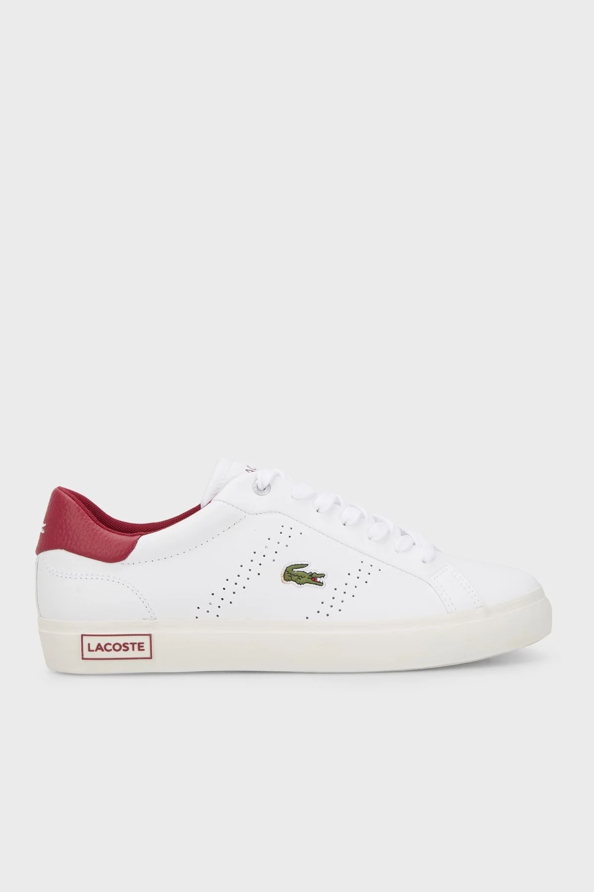 Lacoste Powercourt Sneaker Erkek Ayakkabı 745SMA0041 286 BEYAZ - 1