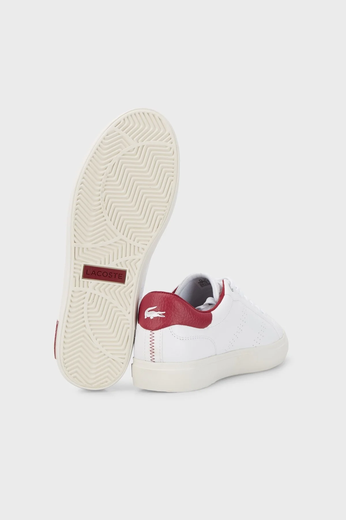 Lacoste Powercourt Sneaker Erkek Ayakkabı 745SMA0041 286 BEYAZ - 4