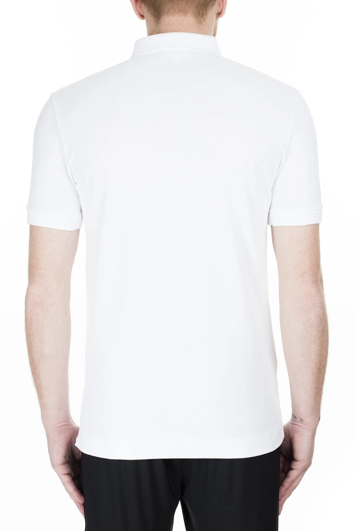Lacoste Pamuklu Regular Fit T Shirt Erkek Polo PH5522 001 BEYAZ - 2