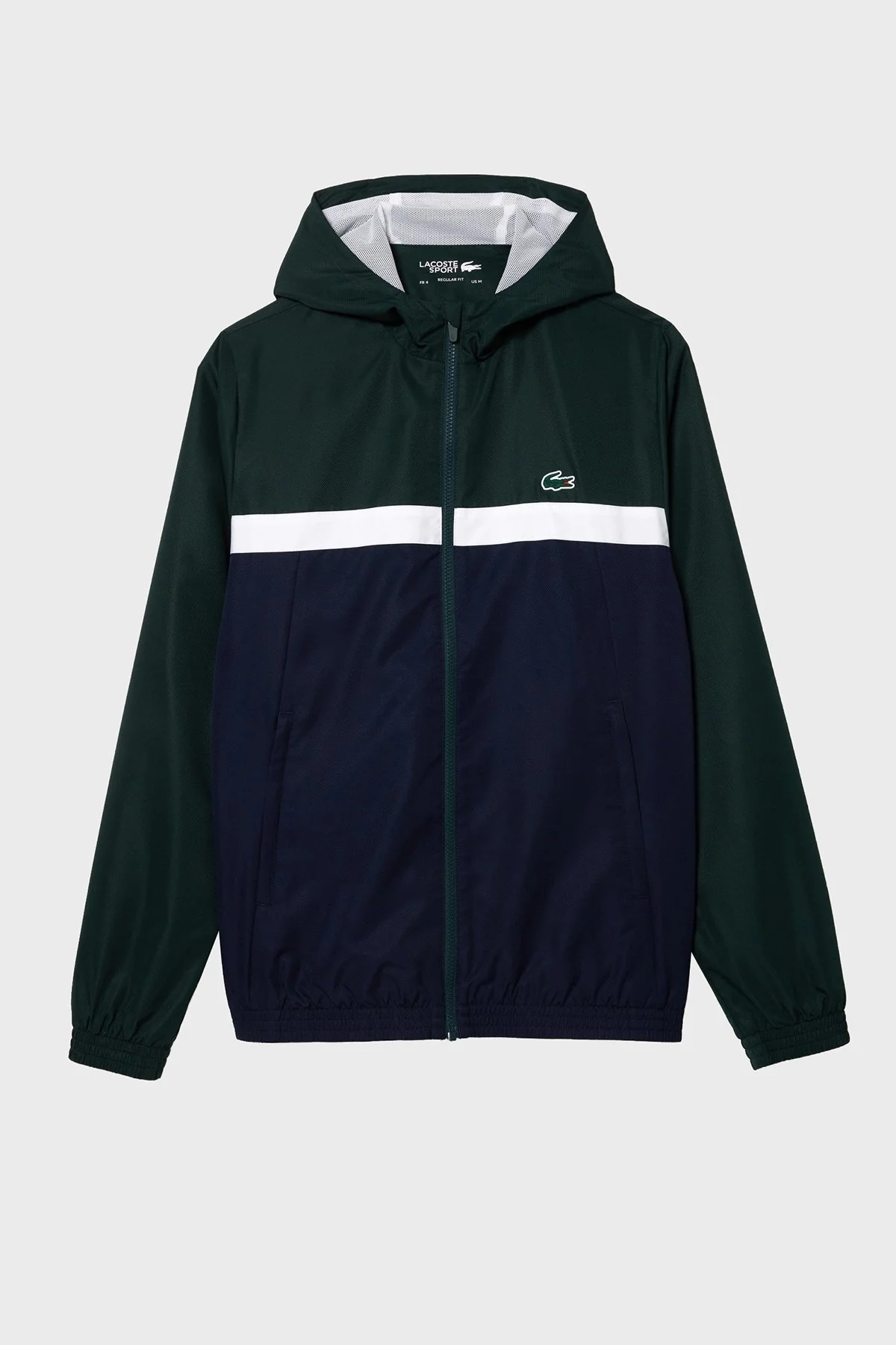 Lacoste Renk Bloklu Regular Fit Kapüşonlu Yaka Erkek Eşofman Takımı WH1793 7UP LACİVERT - 6