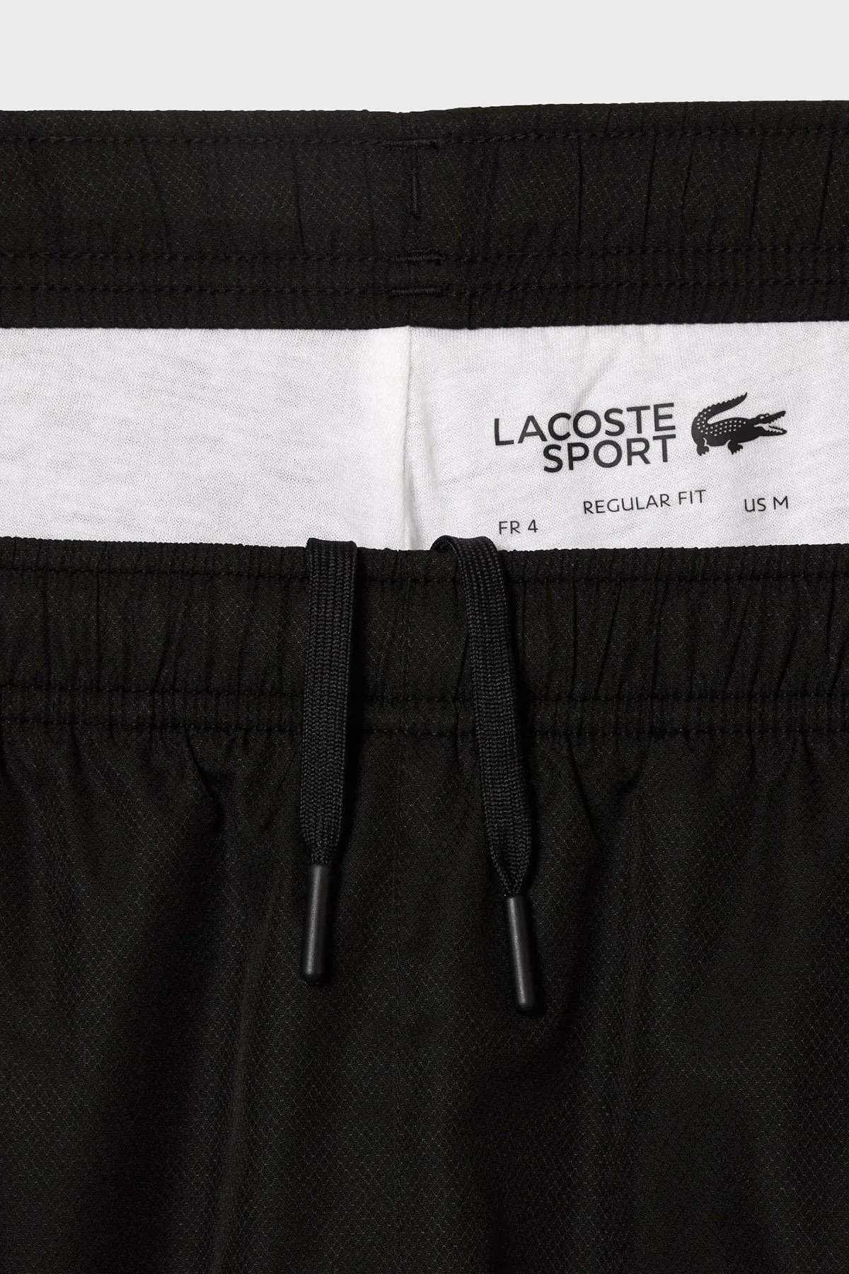 Lacoste Renk Bloklu Regular Fit Kapüşonlu Yaka Erkek Eşofman Takımı WH1793 MPI SİYAH - 7