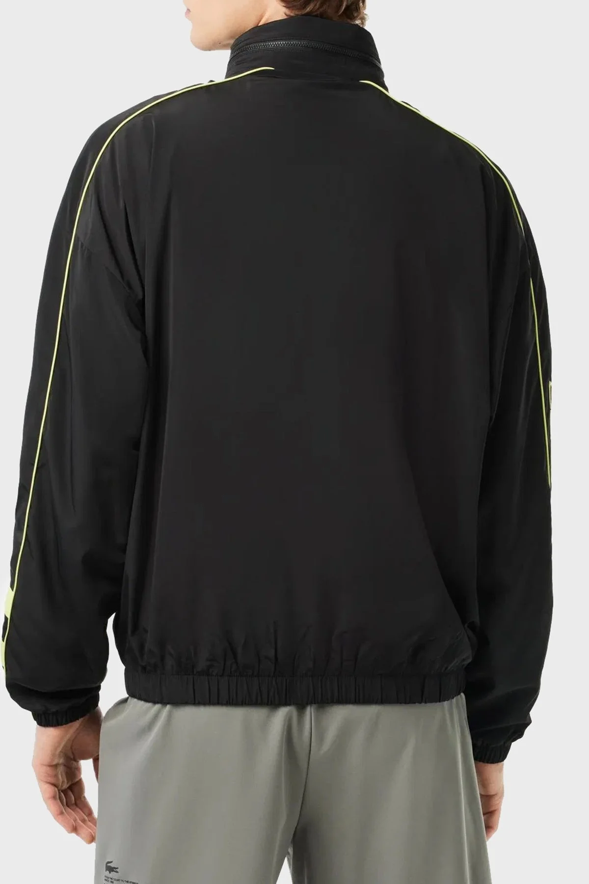 Lacoste Suya Dayanıklı Regular Fit Gizli Kapüşonlu Erkek Mont BH1607 6VT SİYAH - 2