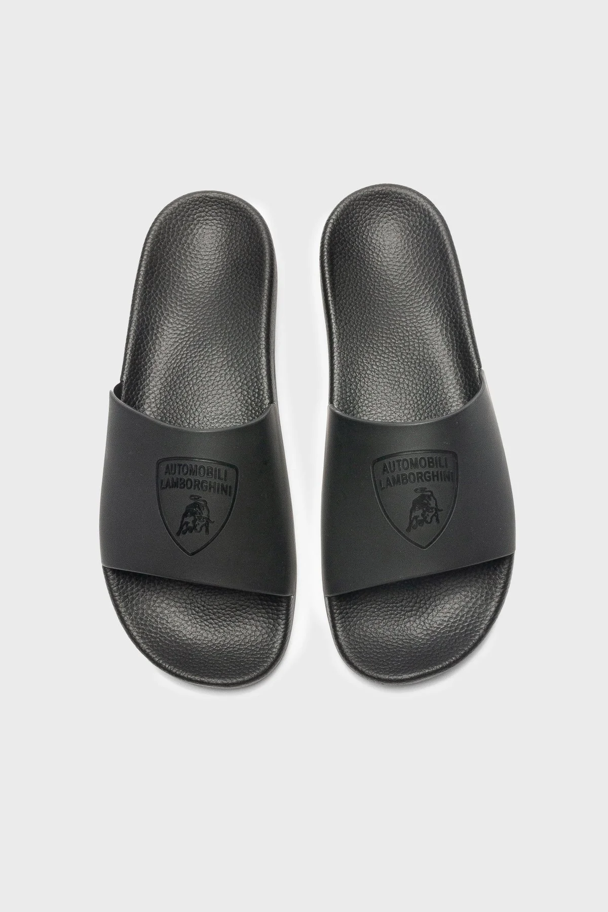 Lamborghini Logolu Erkek Terlik 72XB3SM1ZS307899 SİYAH - 4