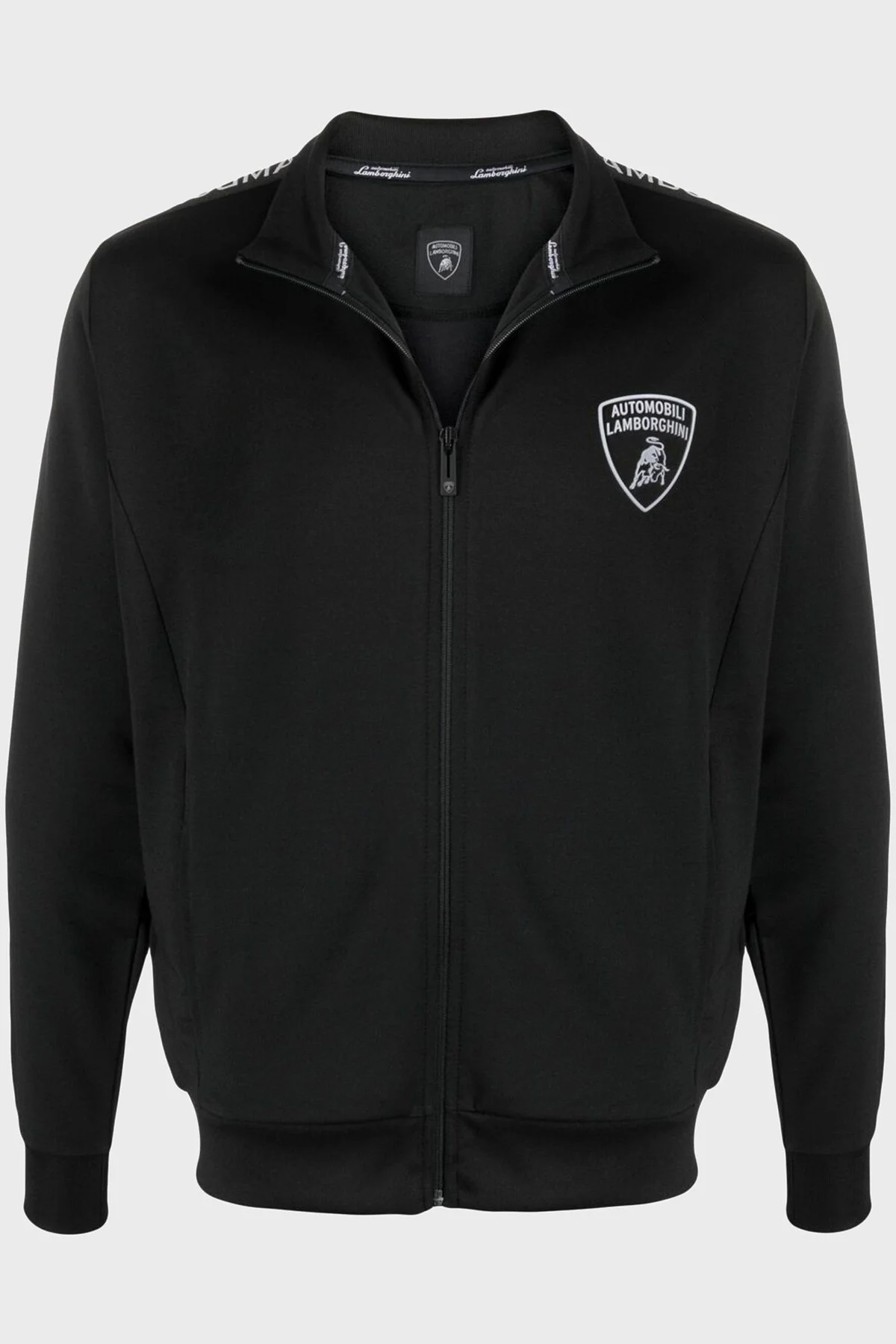 Lamborghini Pamuklu Fermuarlı Regular Fit Dik Yaka Erkek Sweat B7XWB7TH30434899 SİYAH - 2