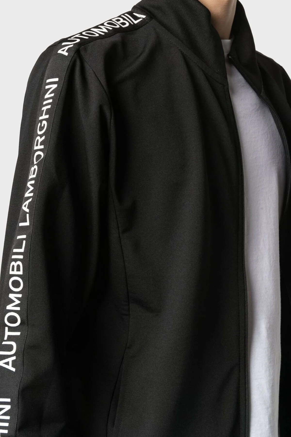 Lamborghini Pamuklu Fermuarlı Regular Fit Dik Yaka Erkek Sweat B7XWB7TH30434899 SİYAH - 5