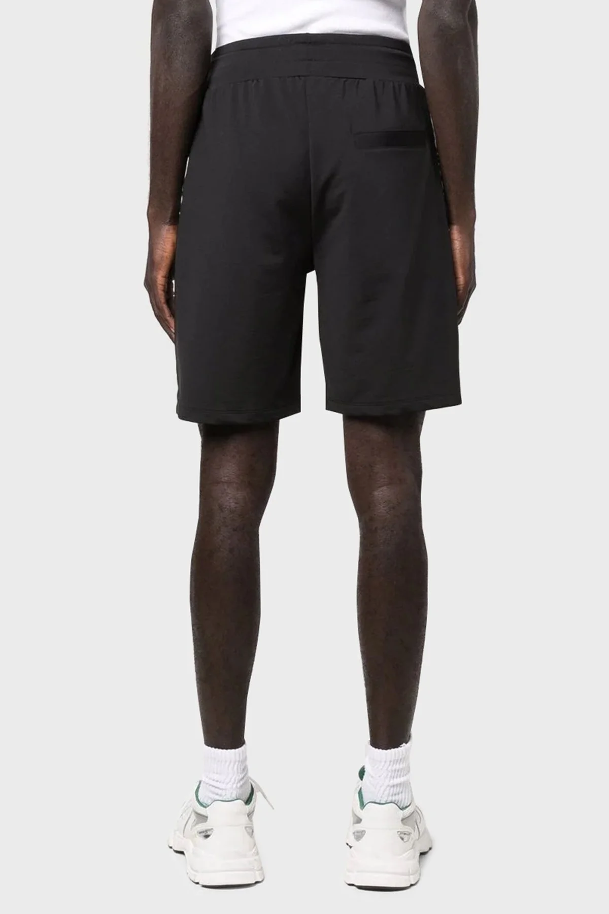 Lamborghini Pamuklu Logo Bantlı Cepli Erkek Short 72XBD001CF008899 SİYAH - 4