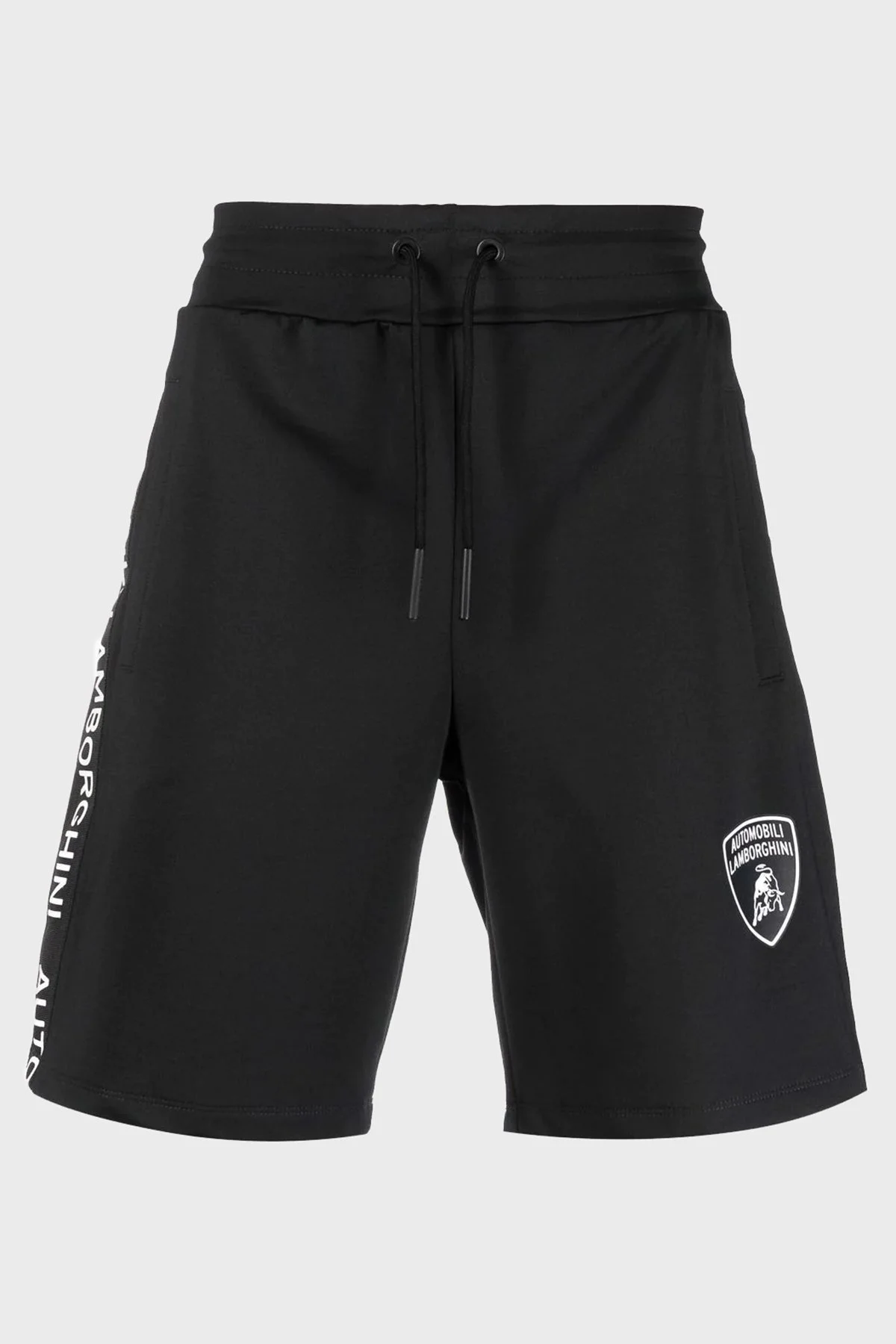 Lamborghini Pamuklu Logo Bantlı Cepli Erkek Short 72XBD001CF008899 SİYAH - 5