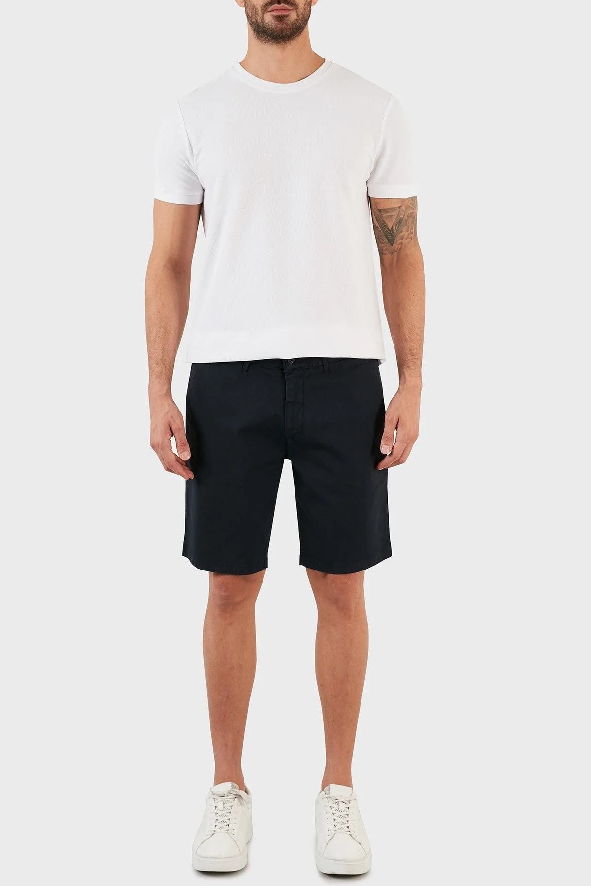 Lamborghini Pamuklu Regular Fit Cepli Erkek Short A4XWB1J465053240 LACİVERT - 1