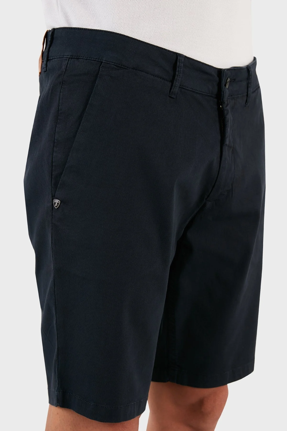 Lamborghini Pamuklu Regular Fit Cepli Erkek Short A4XWB1J465053240 LACİVERT - 5