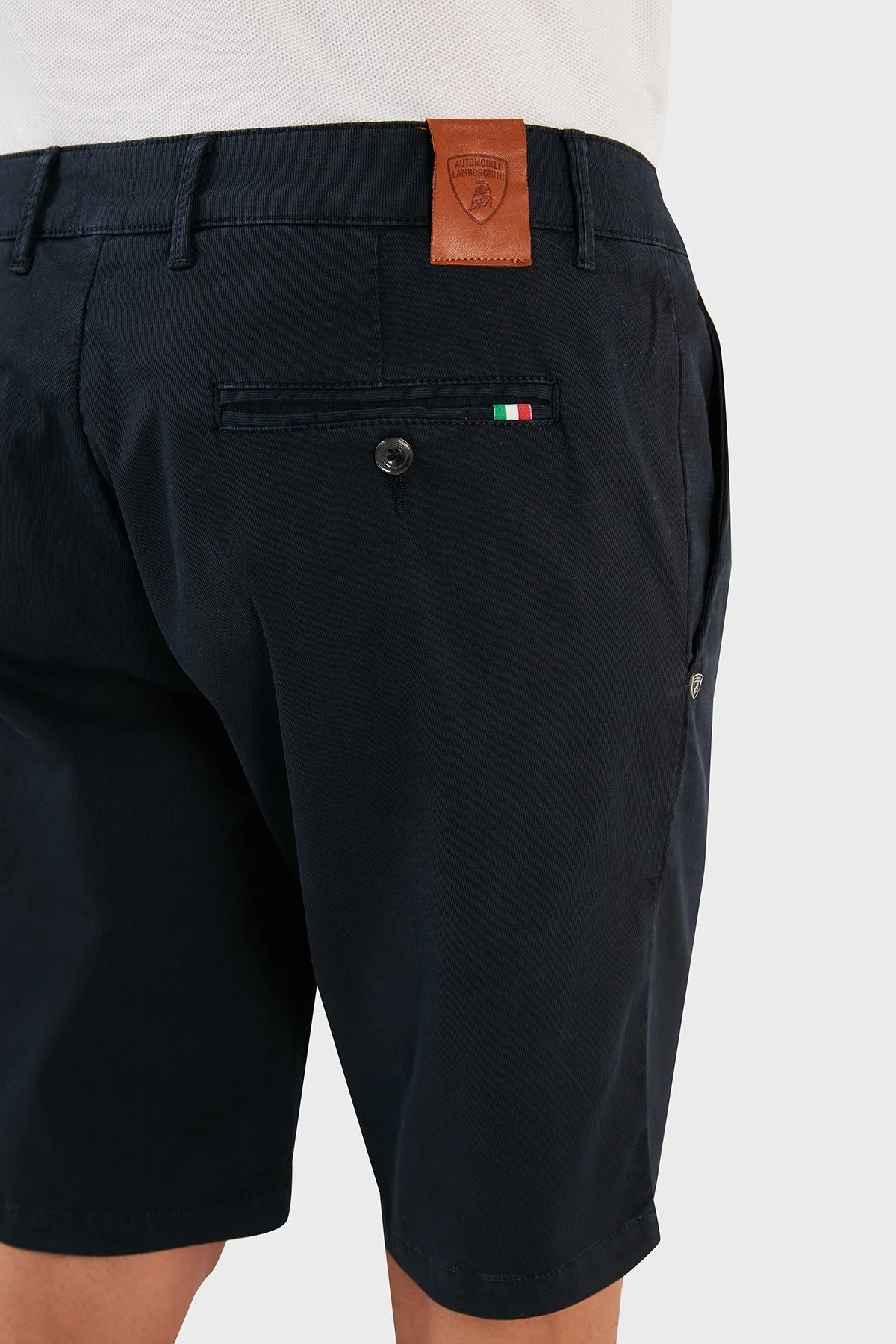 Lamborghini Pamuklu Regular Fit Cepli Erkek Short A4XWB1J465053240 LACİVERT - 7